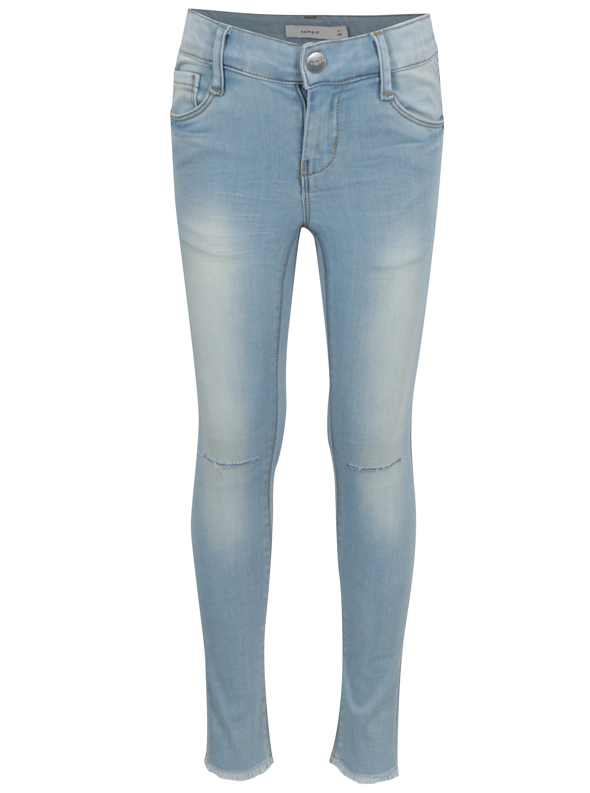 Světle modré holčičí skinny džíny name it Polly