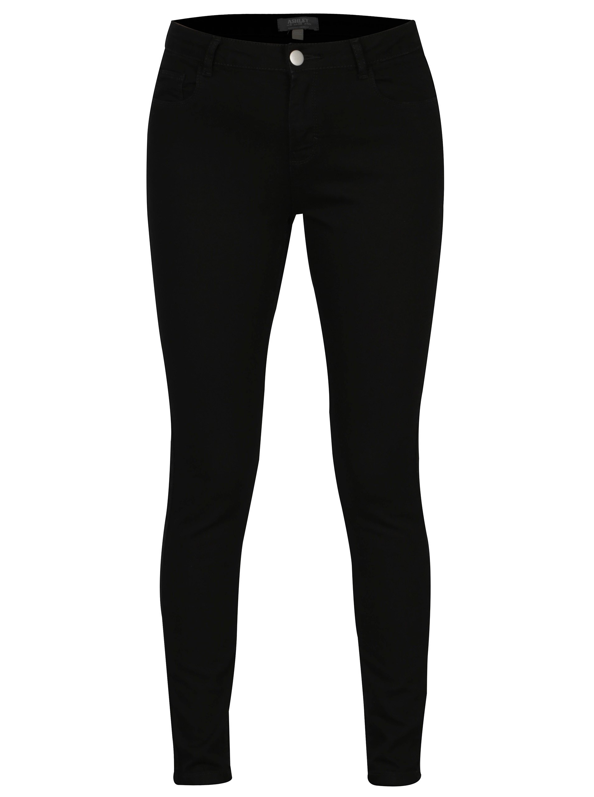 Černé skinny džíny Dorothy Perkins Ashley