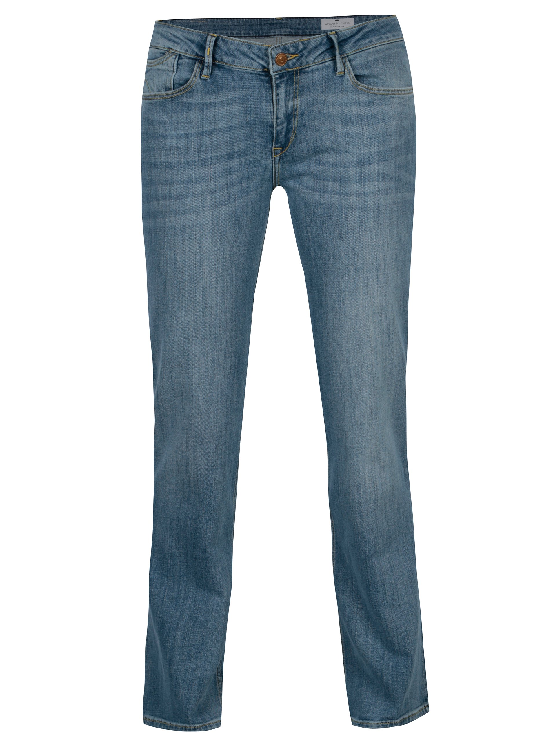Světle modré dámské regular fit džíny Cross Jeans Rose