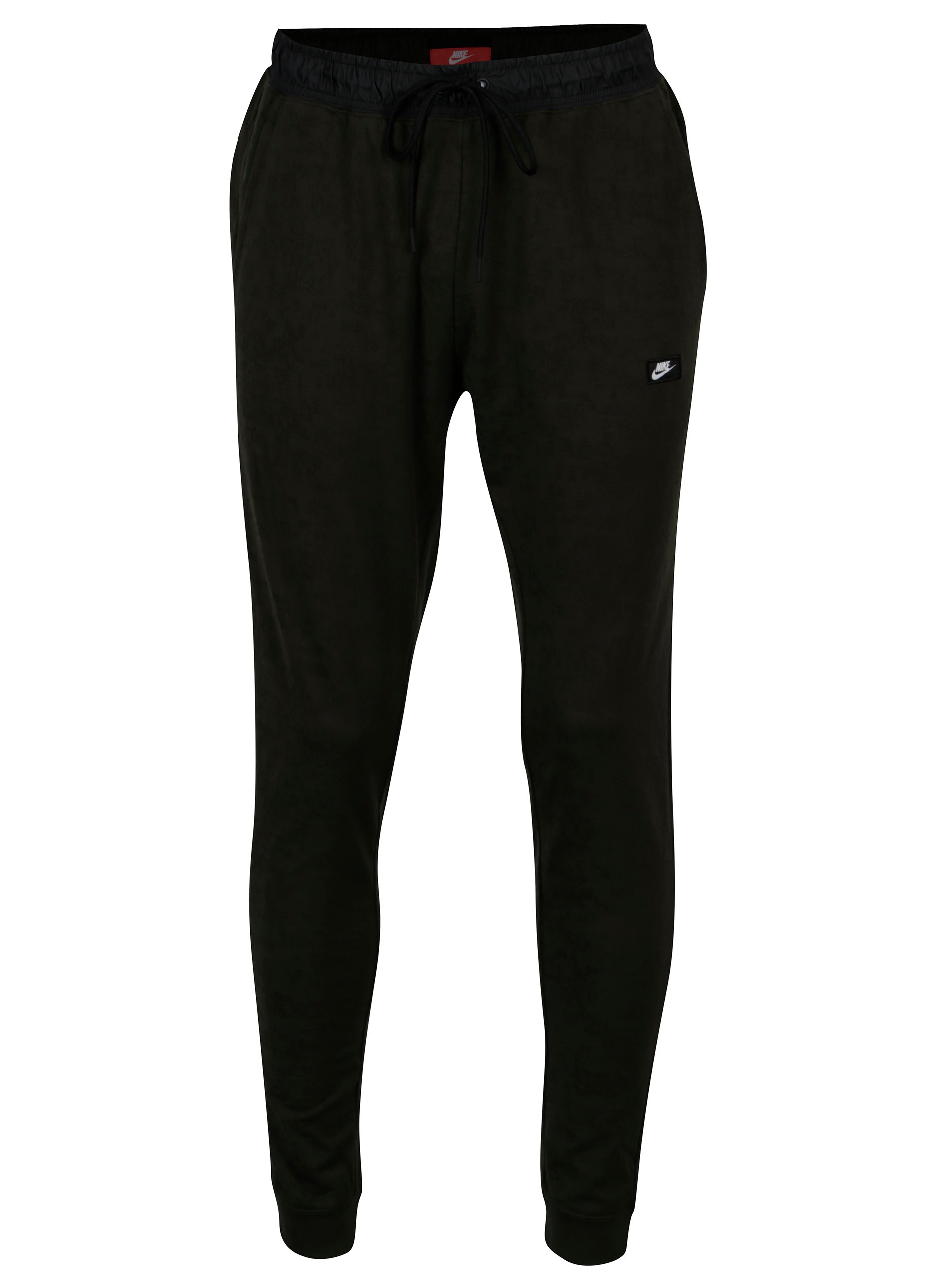 Tmavě zelené pánské tepláky Nike
