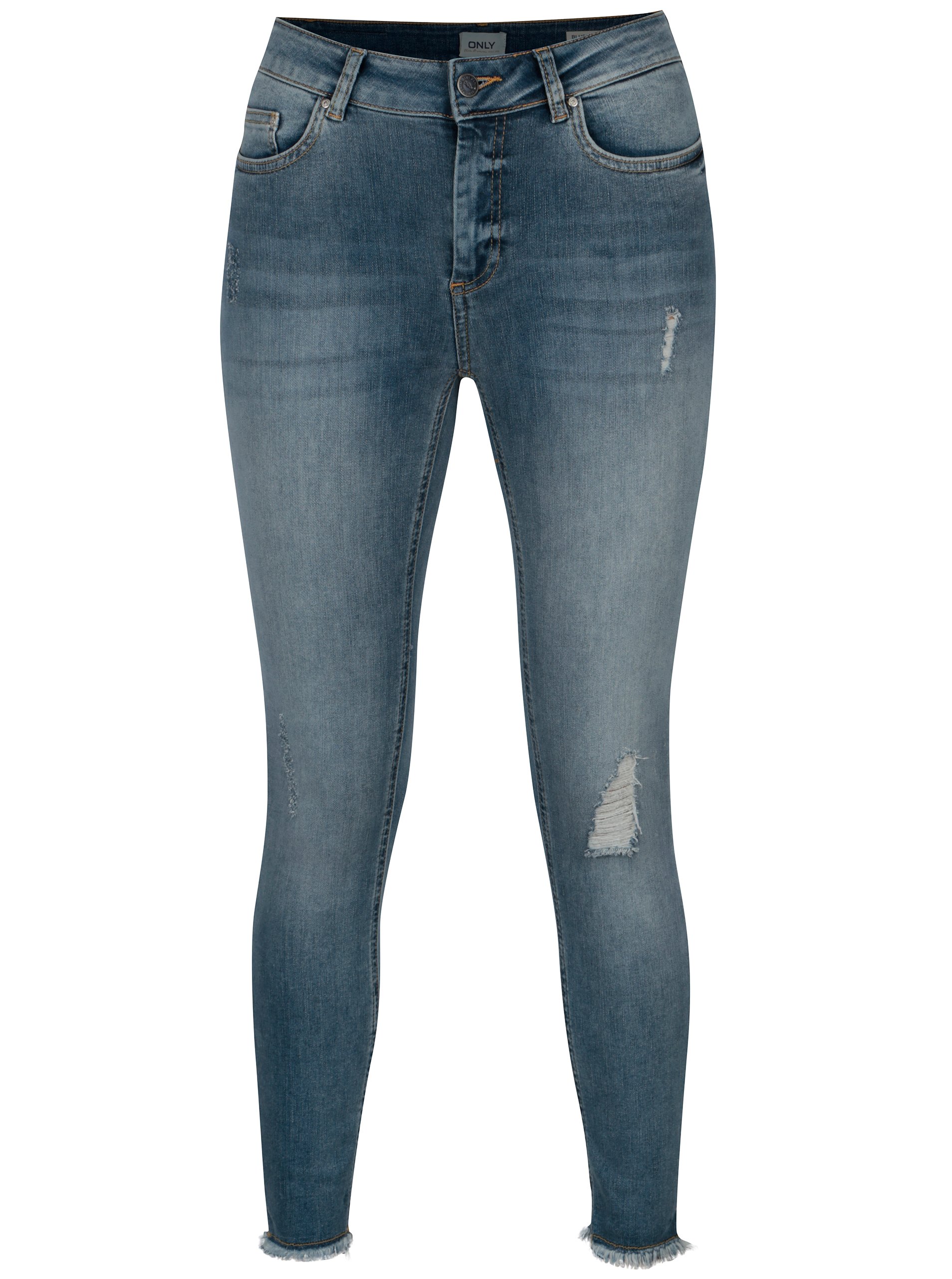 Světle modré skinny fit džíny ONLY Blush
