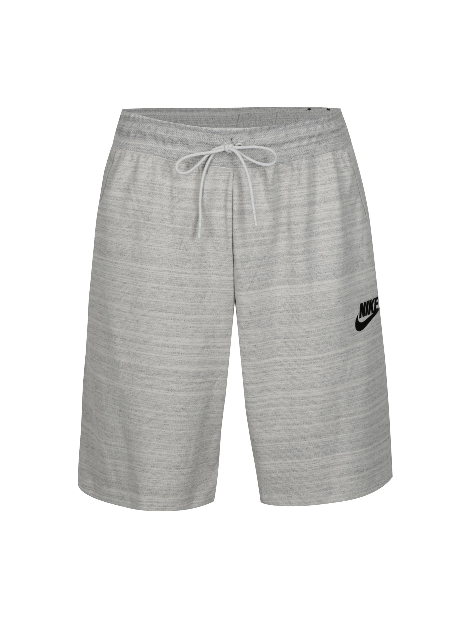 Svetle Sede Zihane Panske Teplakove Kratasy Nike Zoot Cz