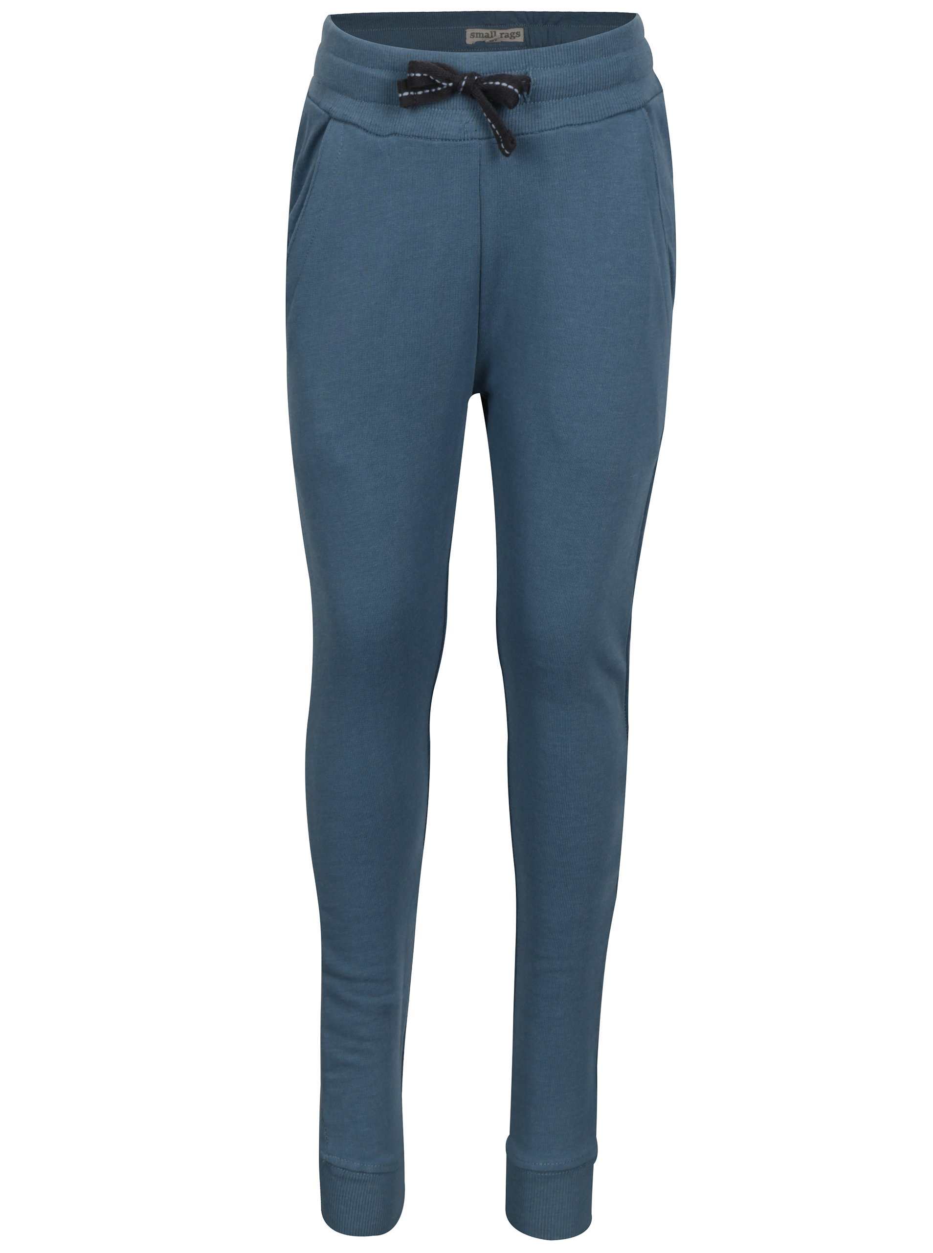 Modré klučičí tepláky small rags Gustav