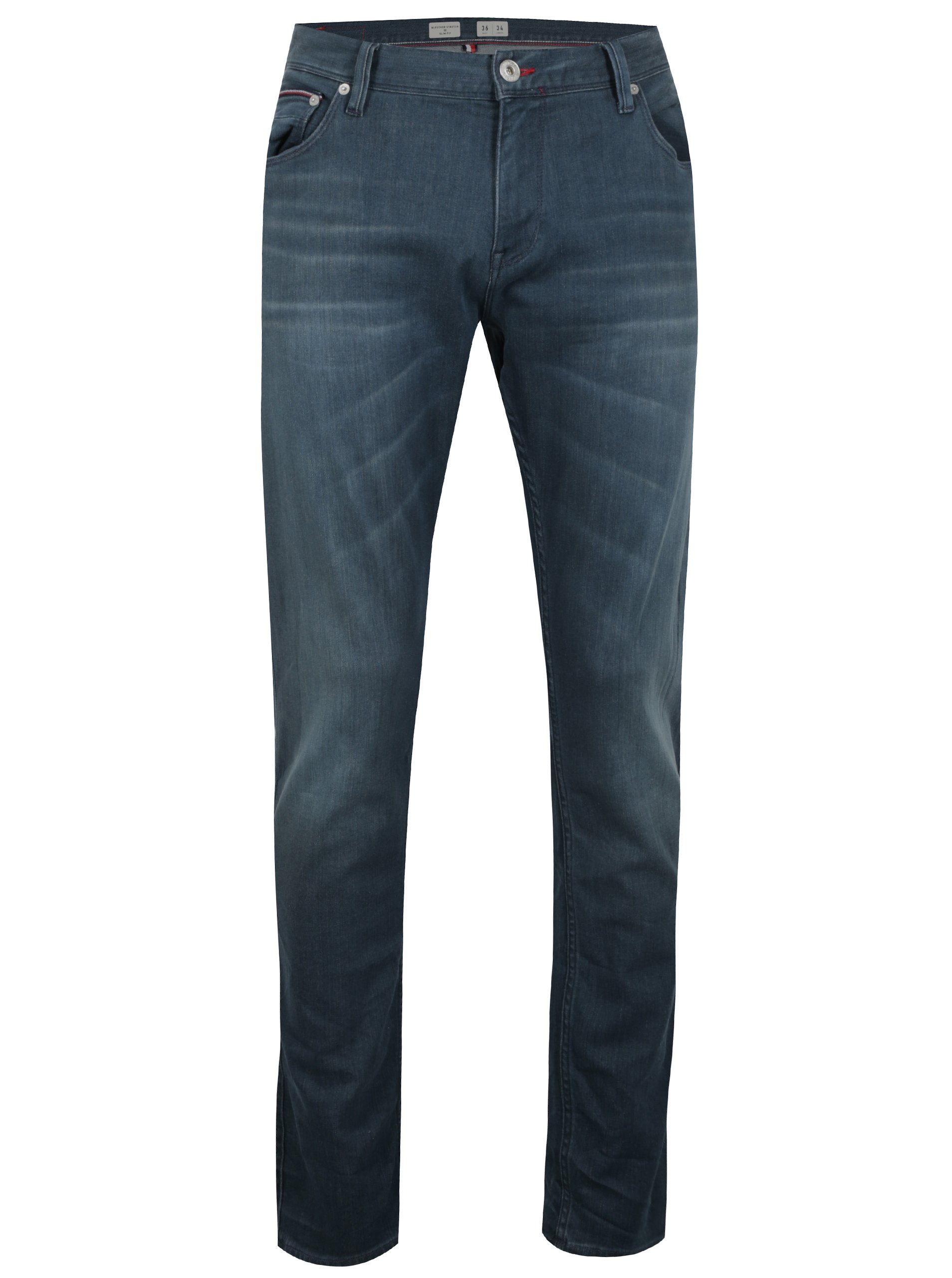 Tmavě modré pánské slim fit džíny Tommy Hilfiger