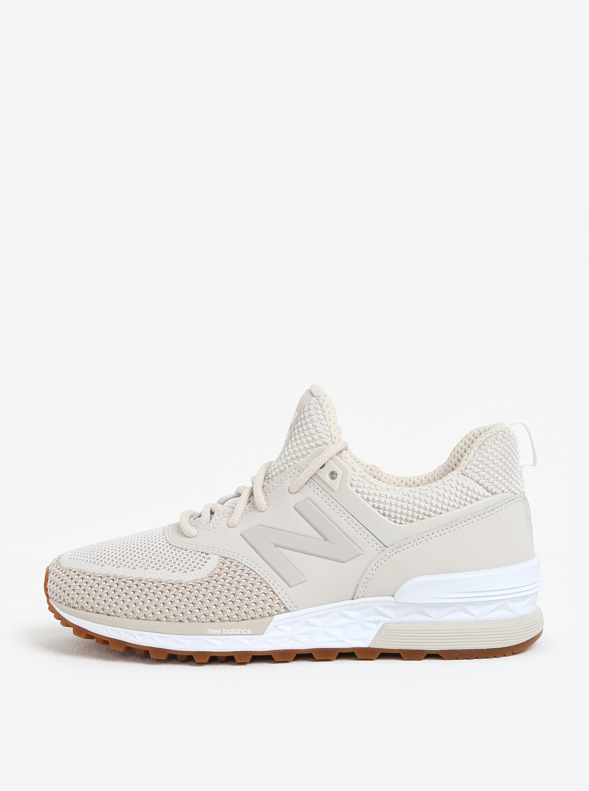 Krémové dámské tenisky New Balance WS574
