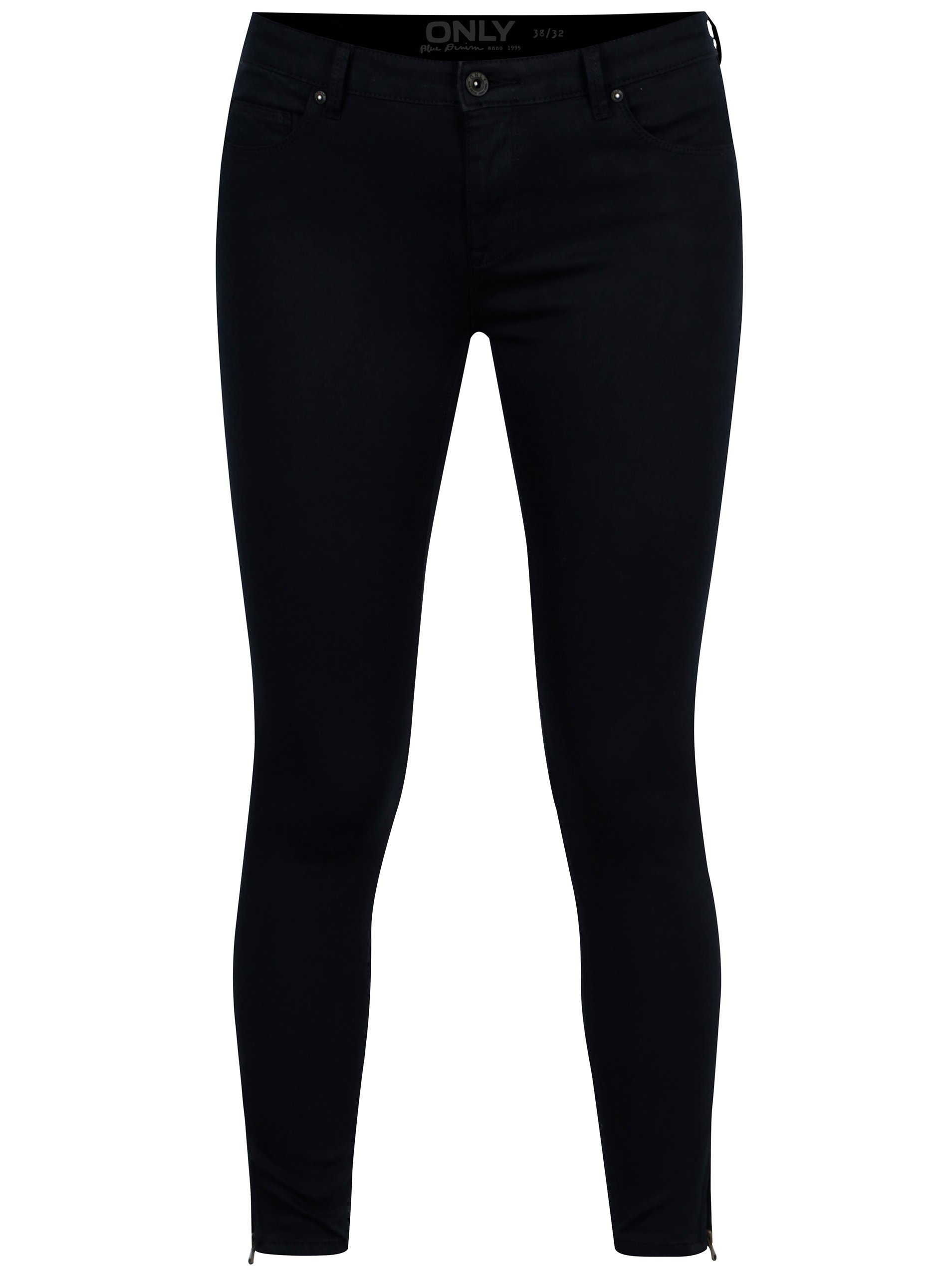 Tmavě modré skinny kalhoty ONLY Serena