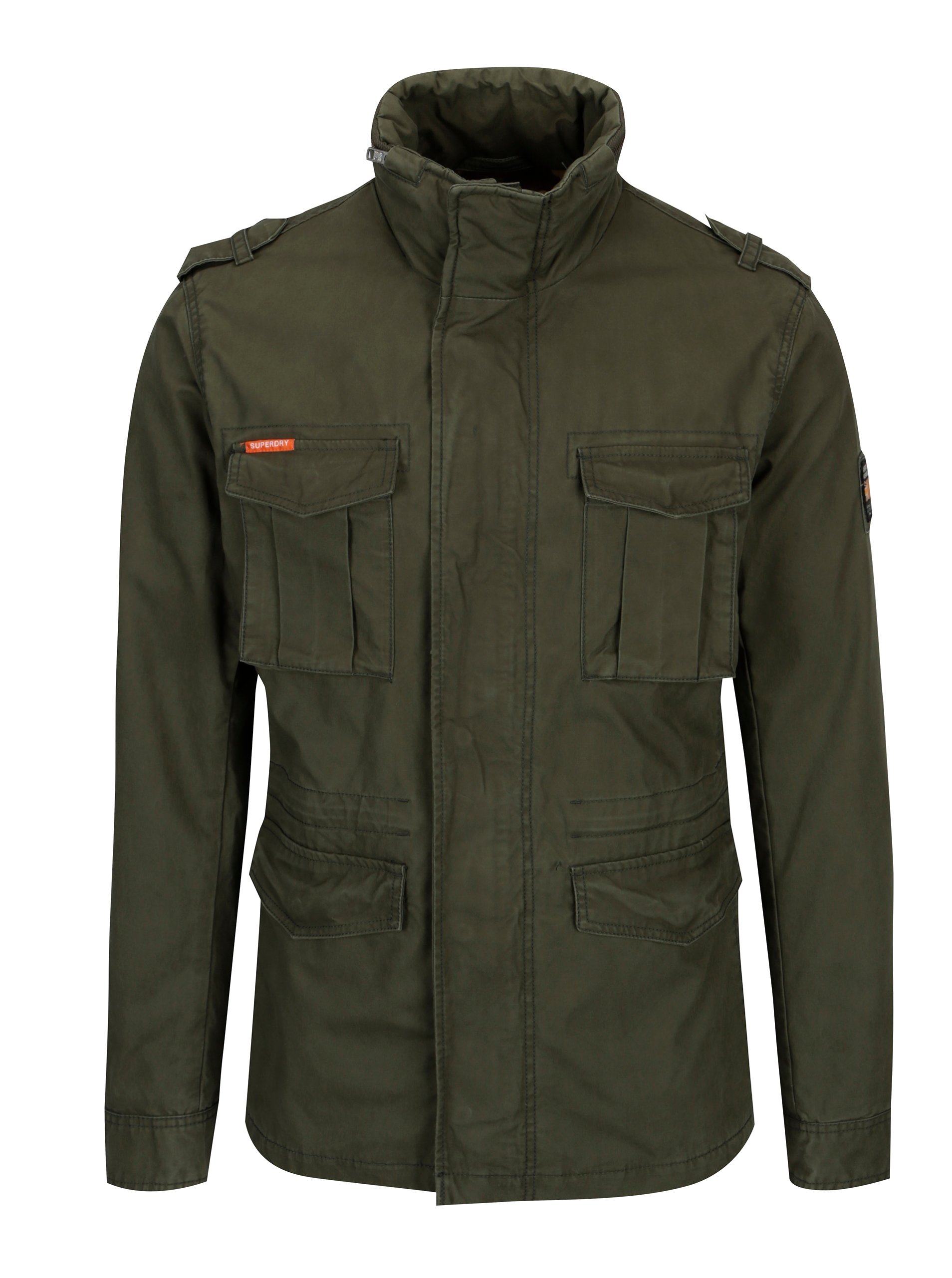 Khaki pánská bunda Superdry Classic Rookie