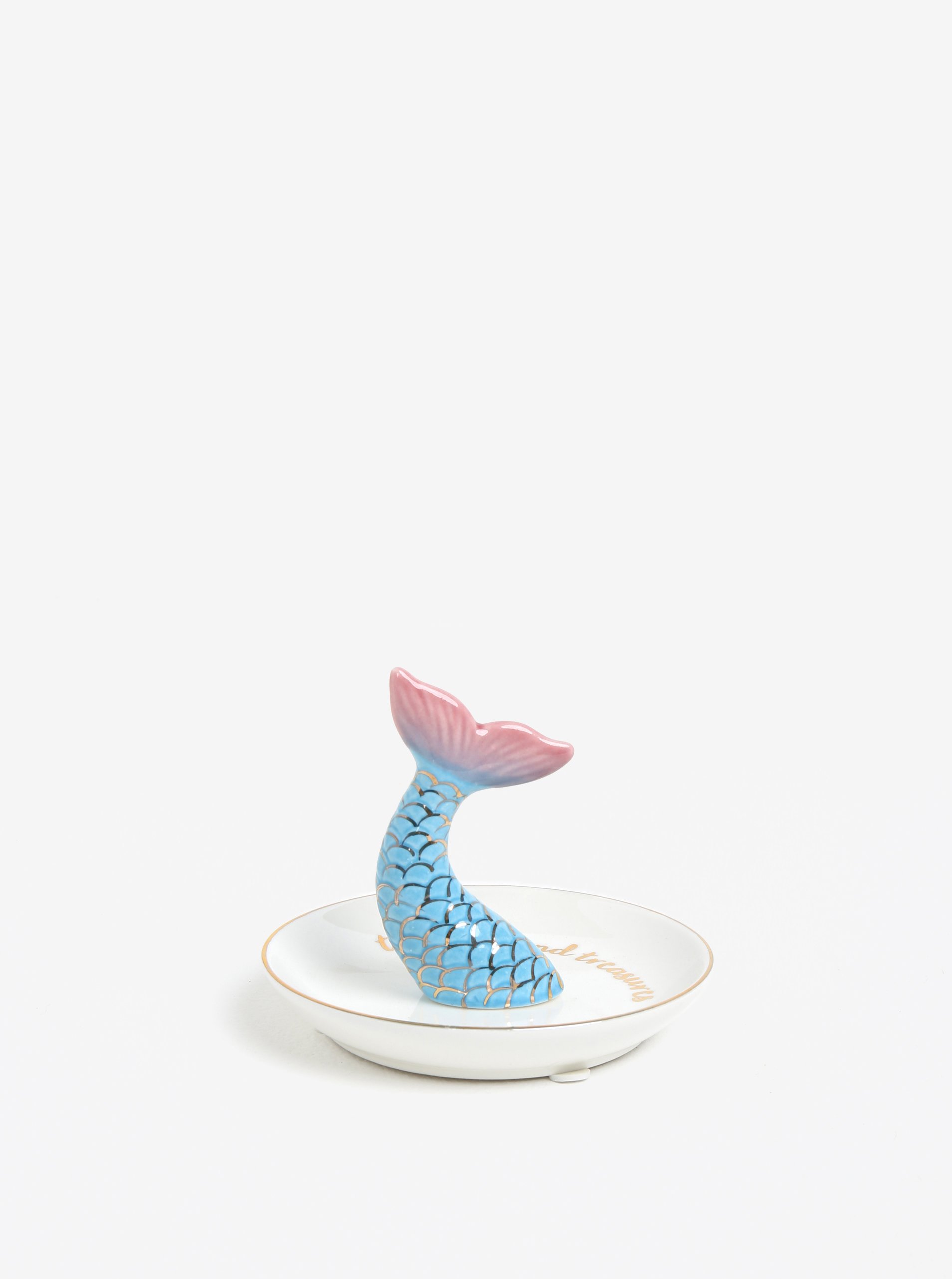 Krémová miska na šperky s motivem mořské panny Sass & Belle Mermaid