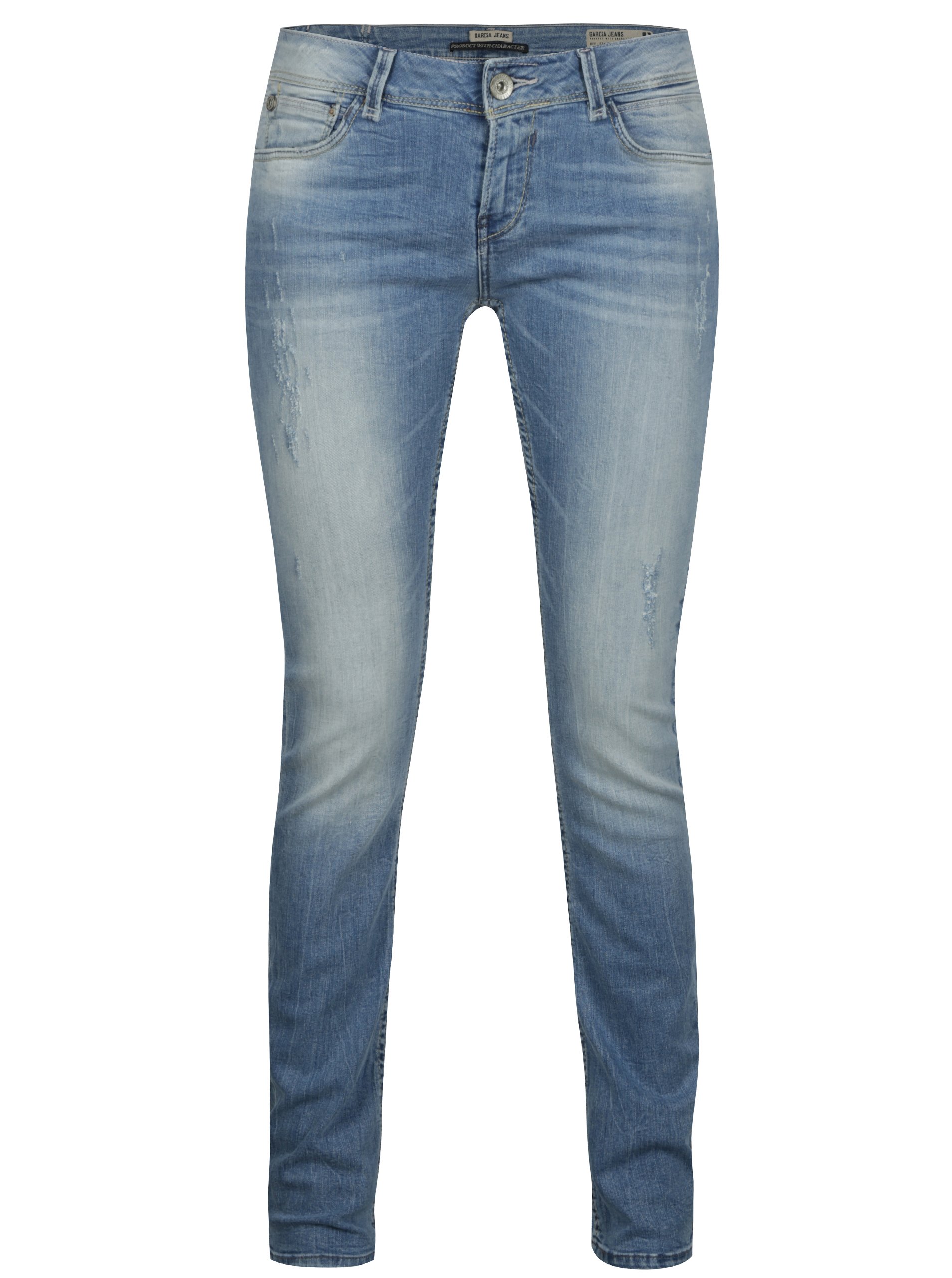 Modré dámské slim fit džíny Garcia Jeans Riva