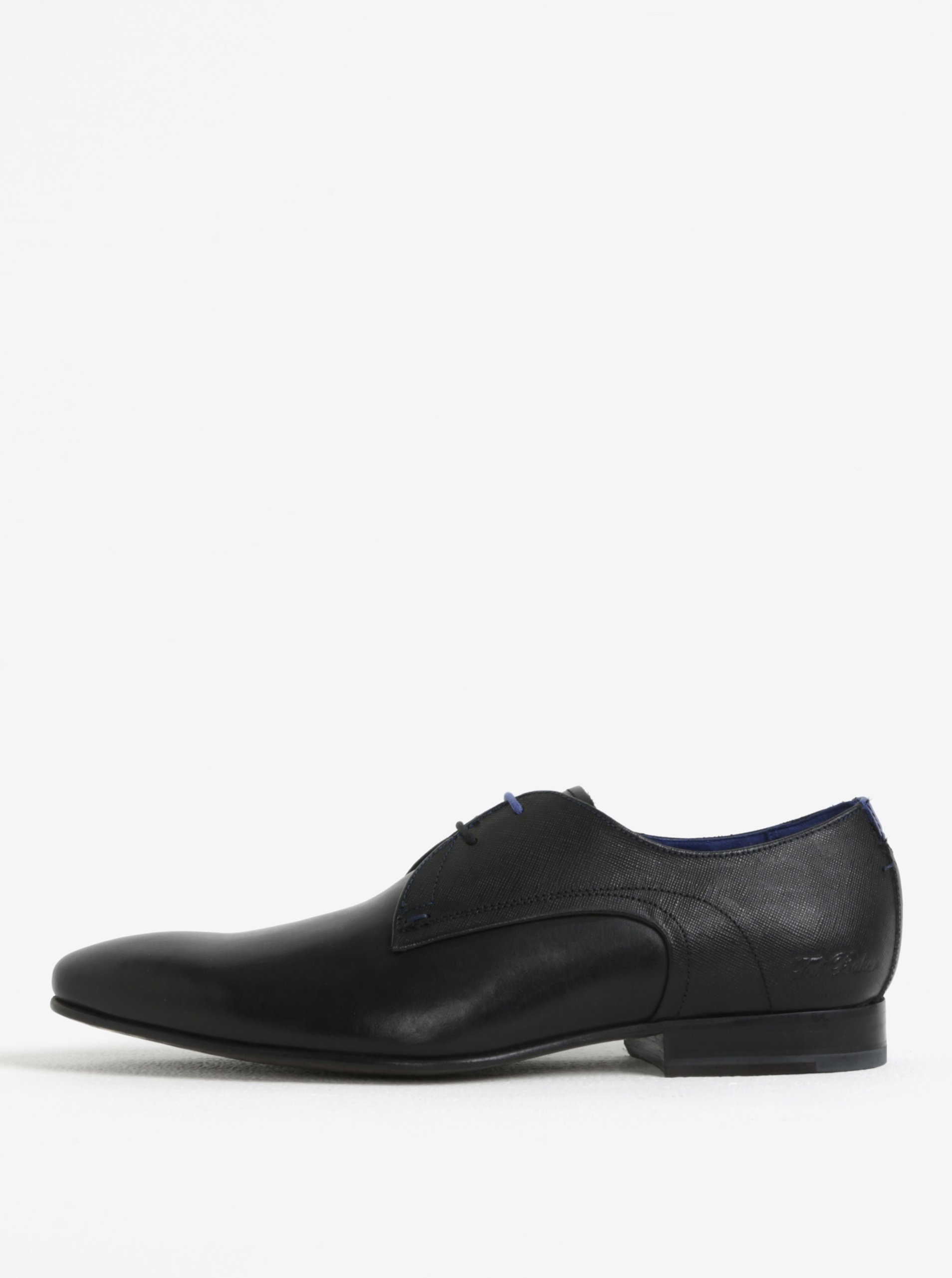 Černé pánské kožené polobotky Ted Baker Peair