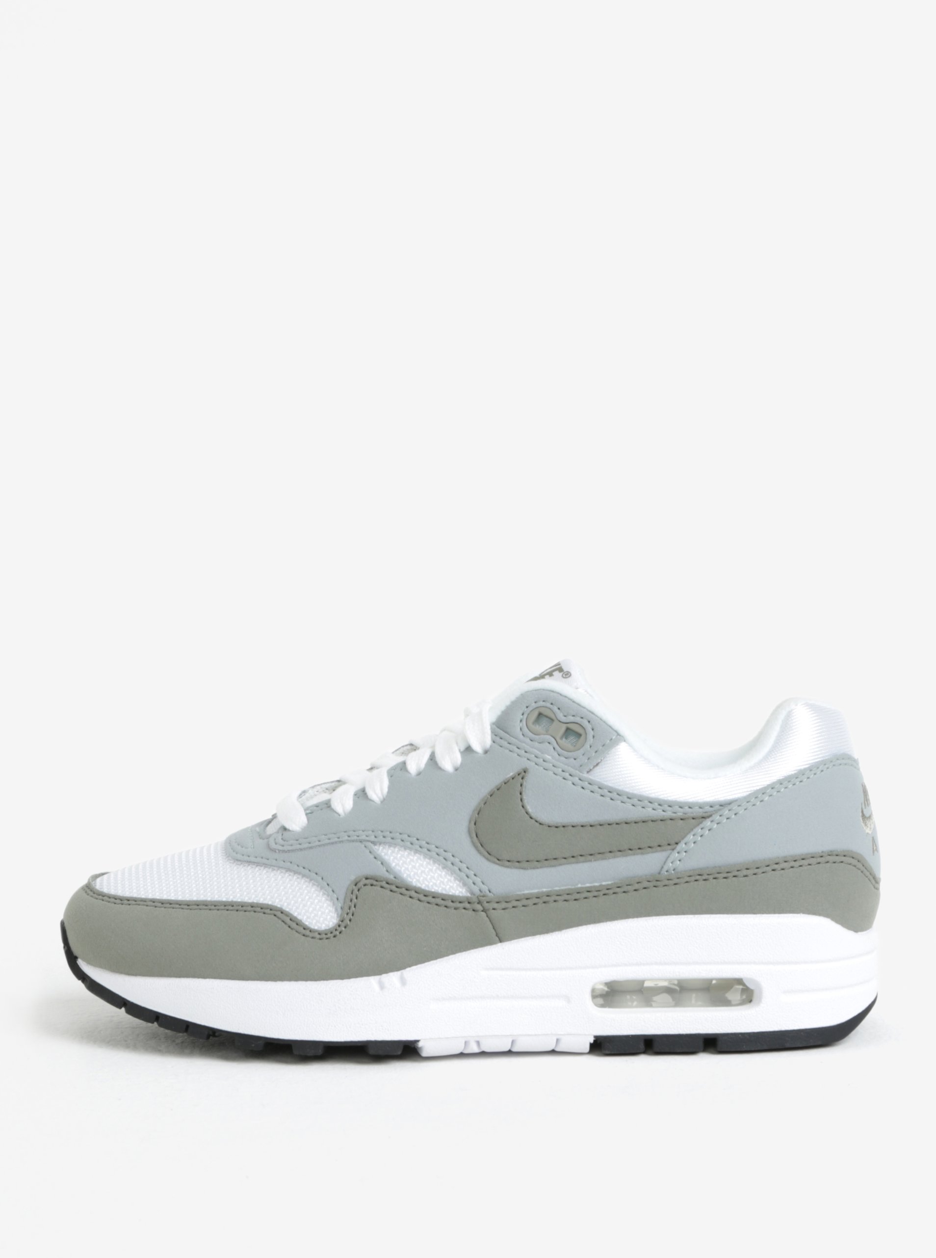 Bílo-šedé dámské tenisky Nike Air Max 1