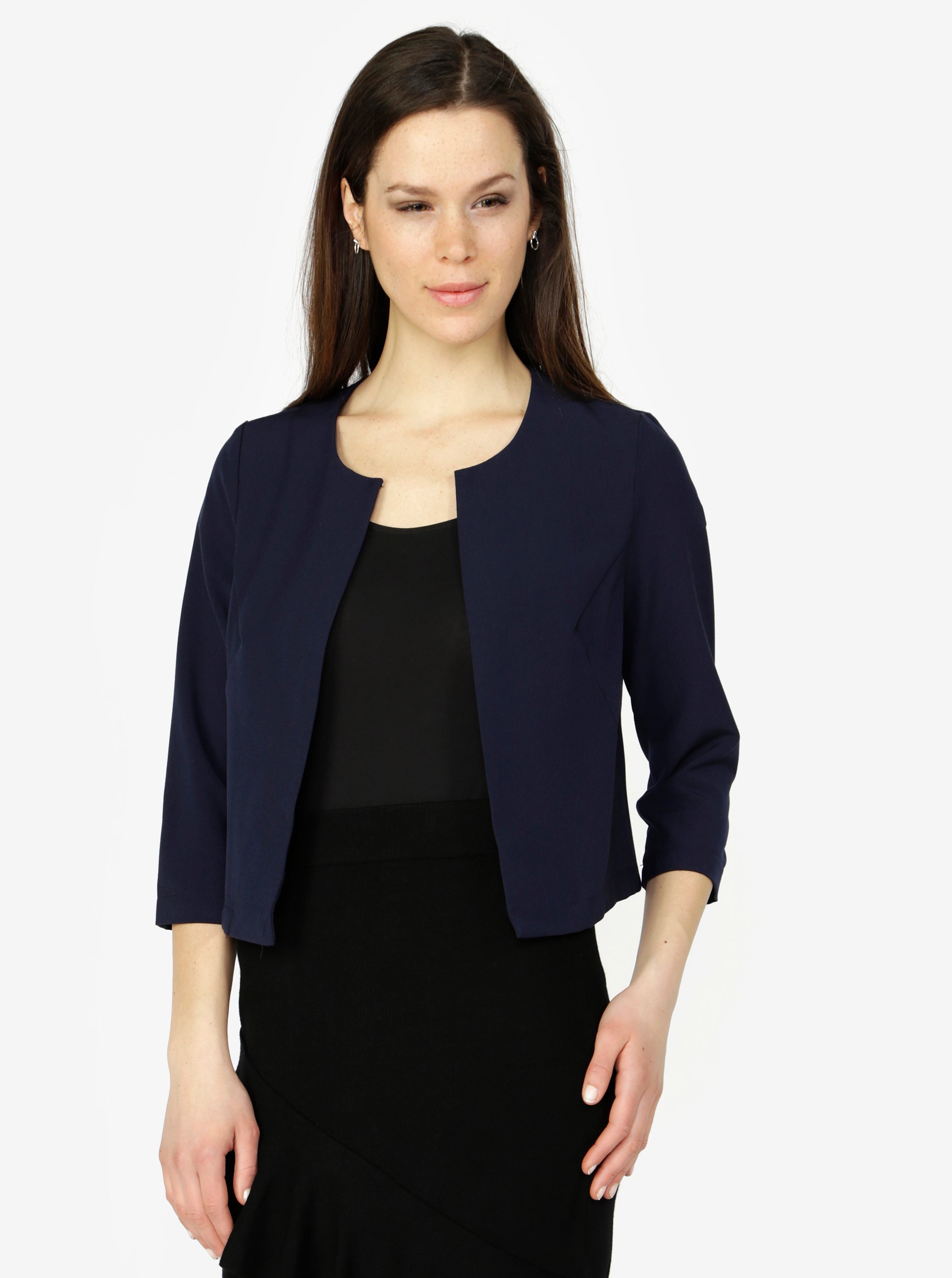Tmavě modré bolerko VERO MODA Hannah