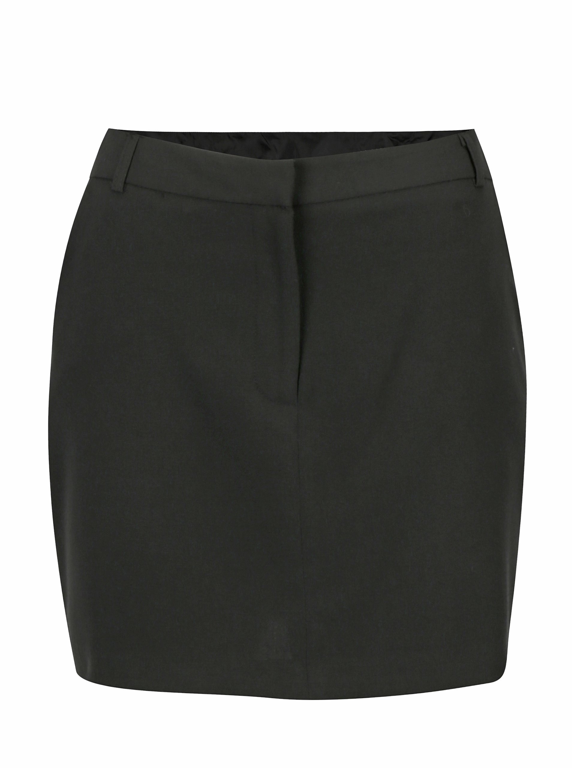 Černá minisukně s kapsami Miss Selfridge
