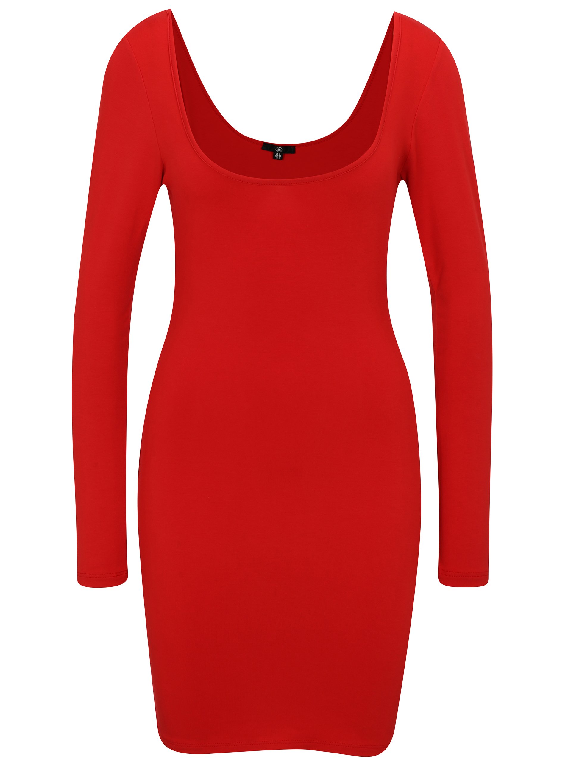Červené minišaty MISSGUIDED