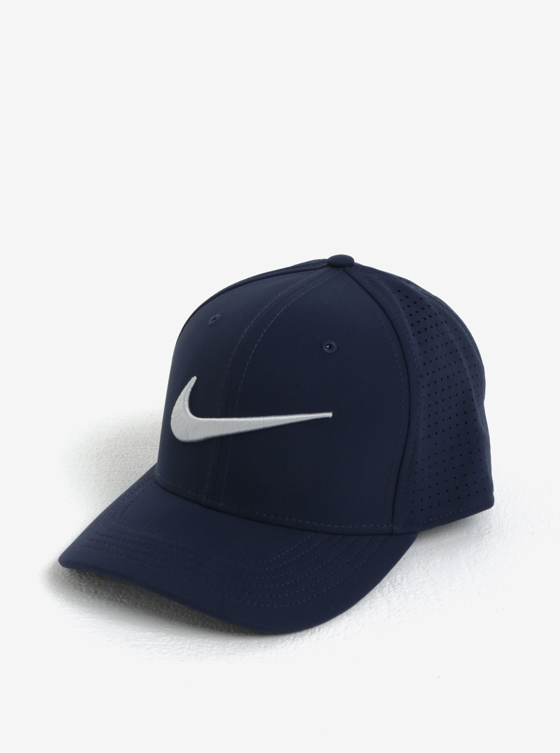 Tmavě modrá unisex funkční kšiltovka Nike