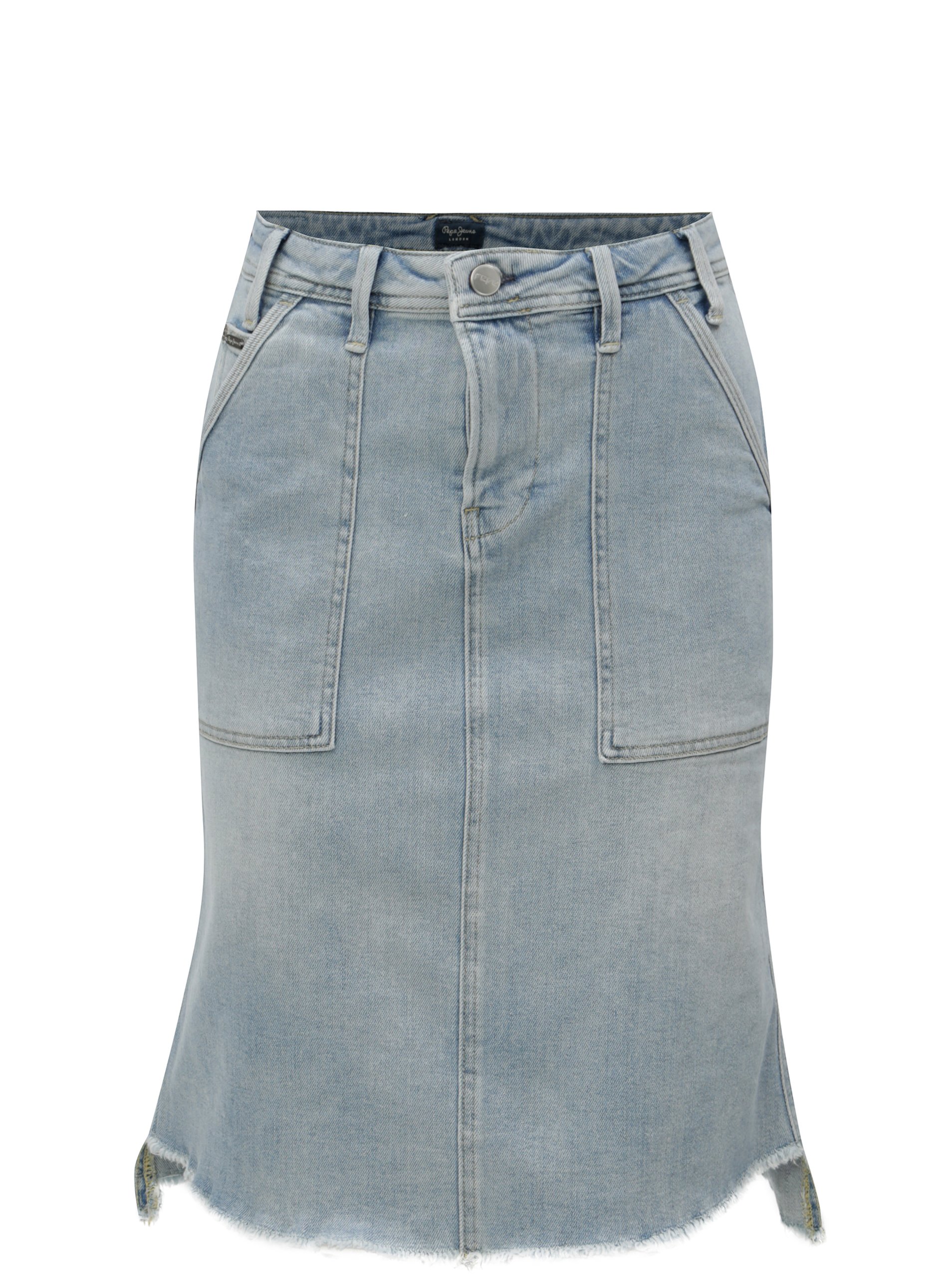 Světle modrá džínová sukně Pepe Jeans Penny