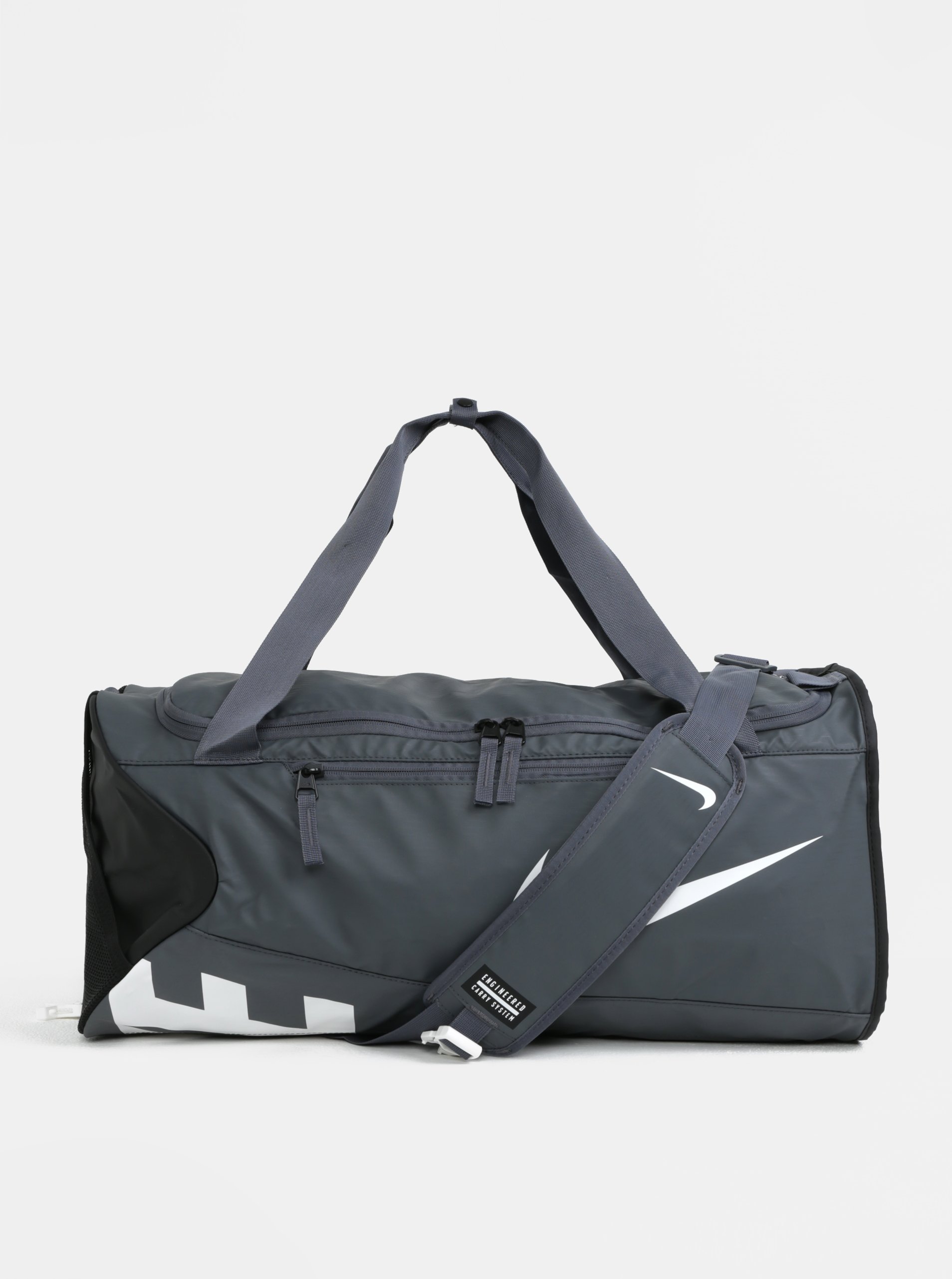 Šedá sportovní taška Nike Alpha Adapt Cross Body