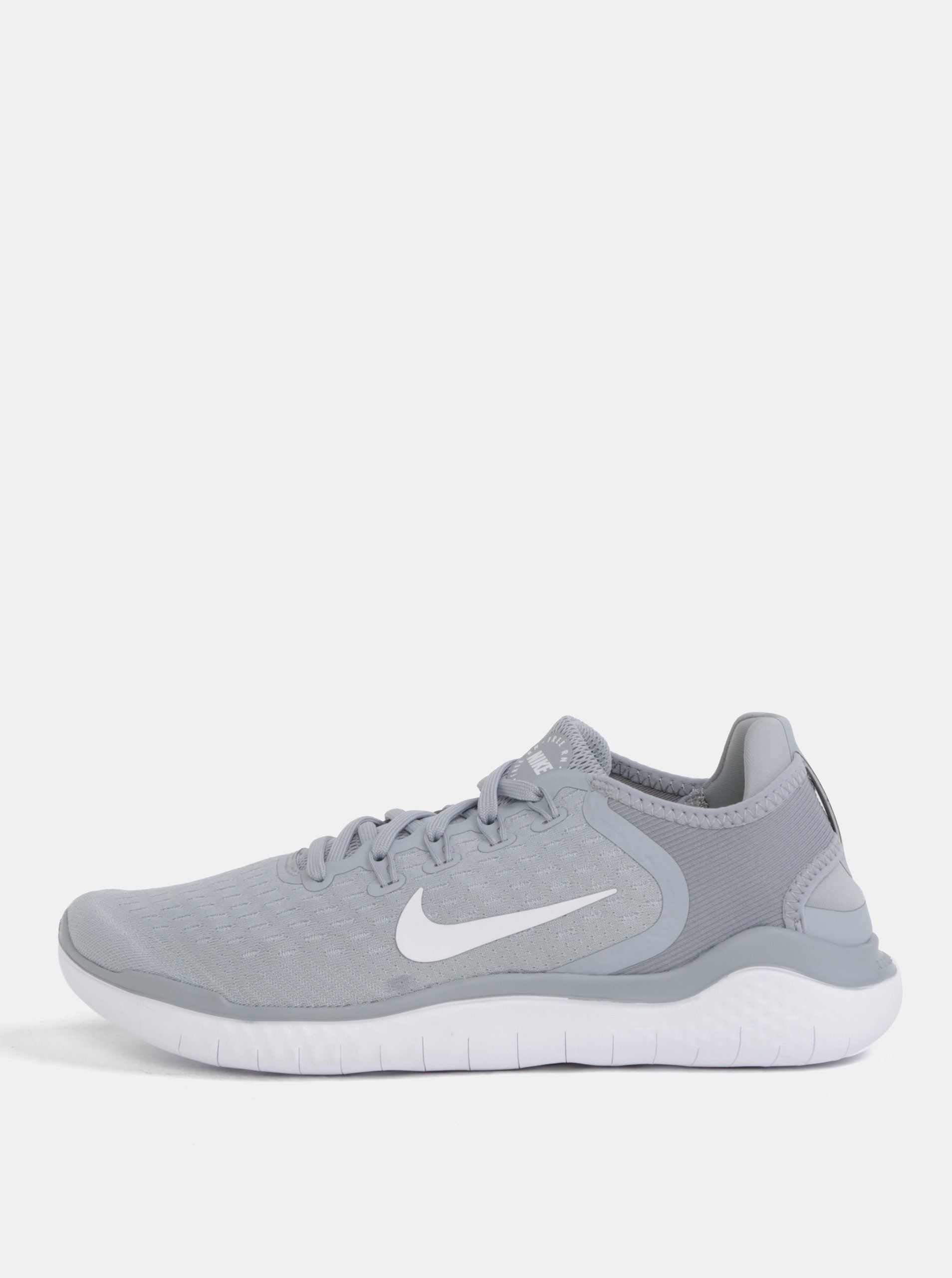 Šedé pánské sportovní tenisky Nike Free RN 2018