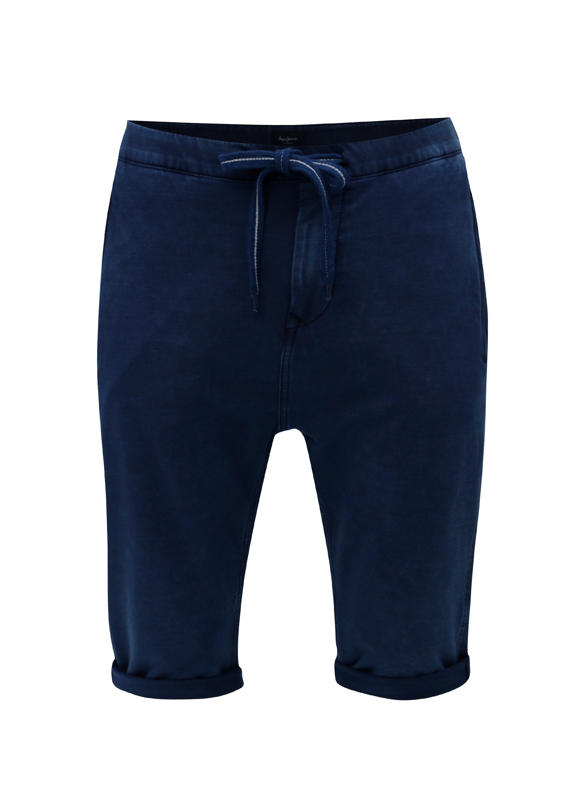 Tmavě modré pánské teplákové regular kraťasy Pepe Jeans Miles short