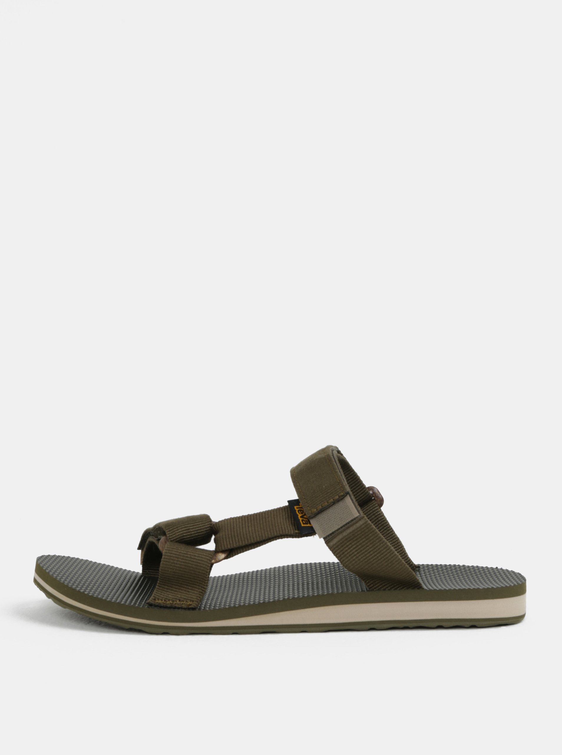 Khaki pánské pantofle Teva