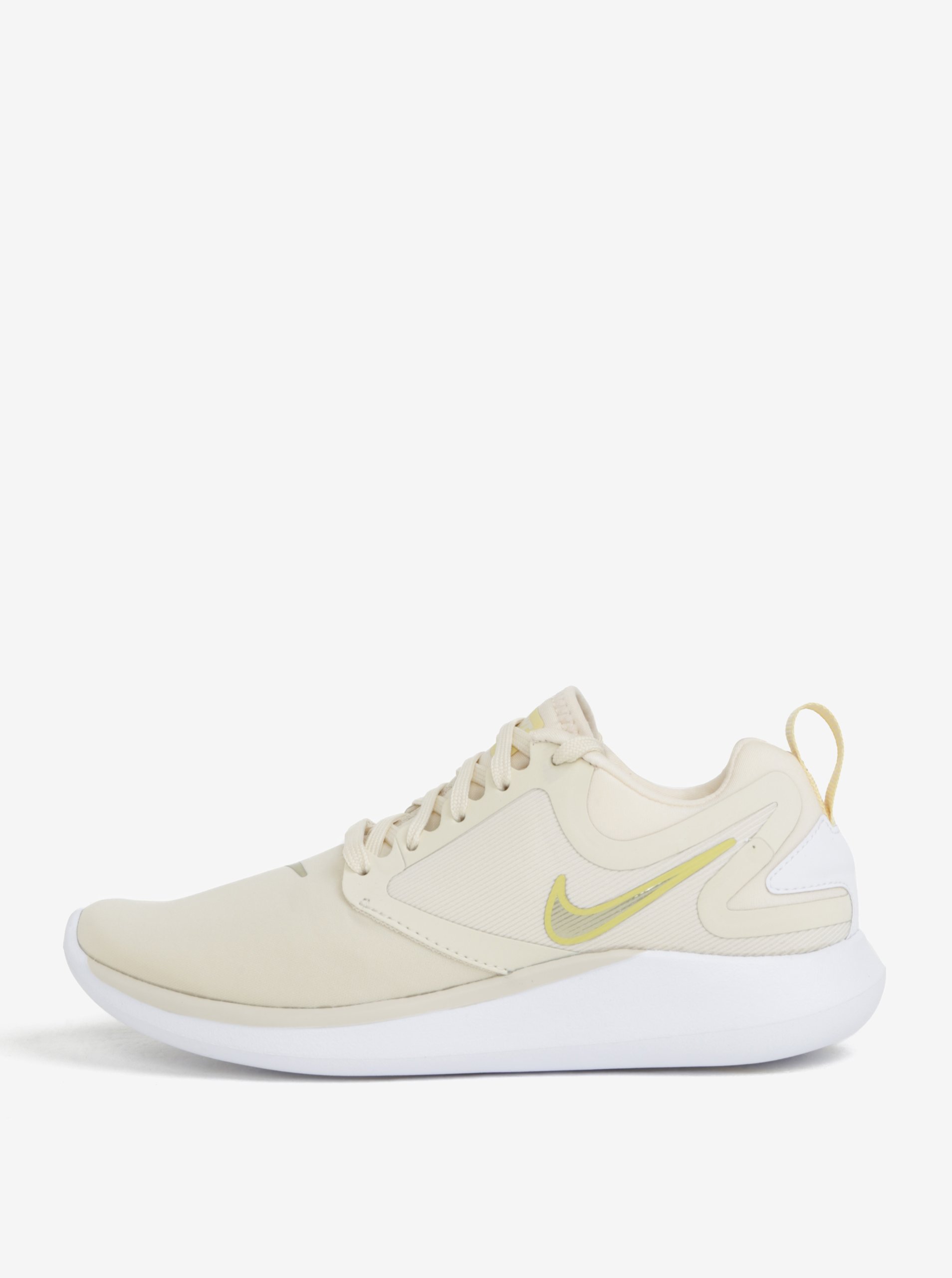 Světle žluté dámské tenisky Nike Lunar Solo Running