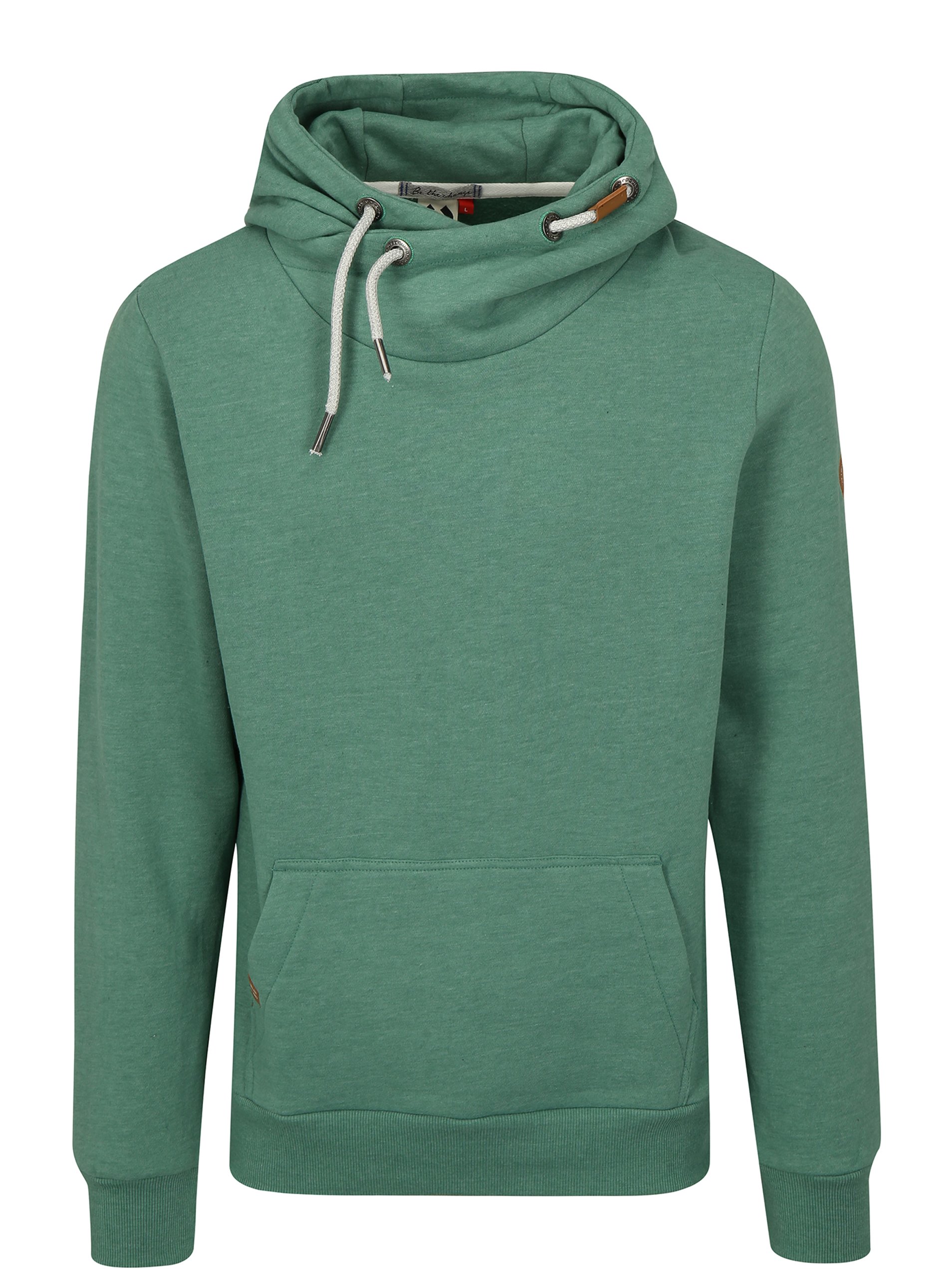 Fotografie Zelená pánská mikina s kapucí Ragwear Nate