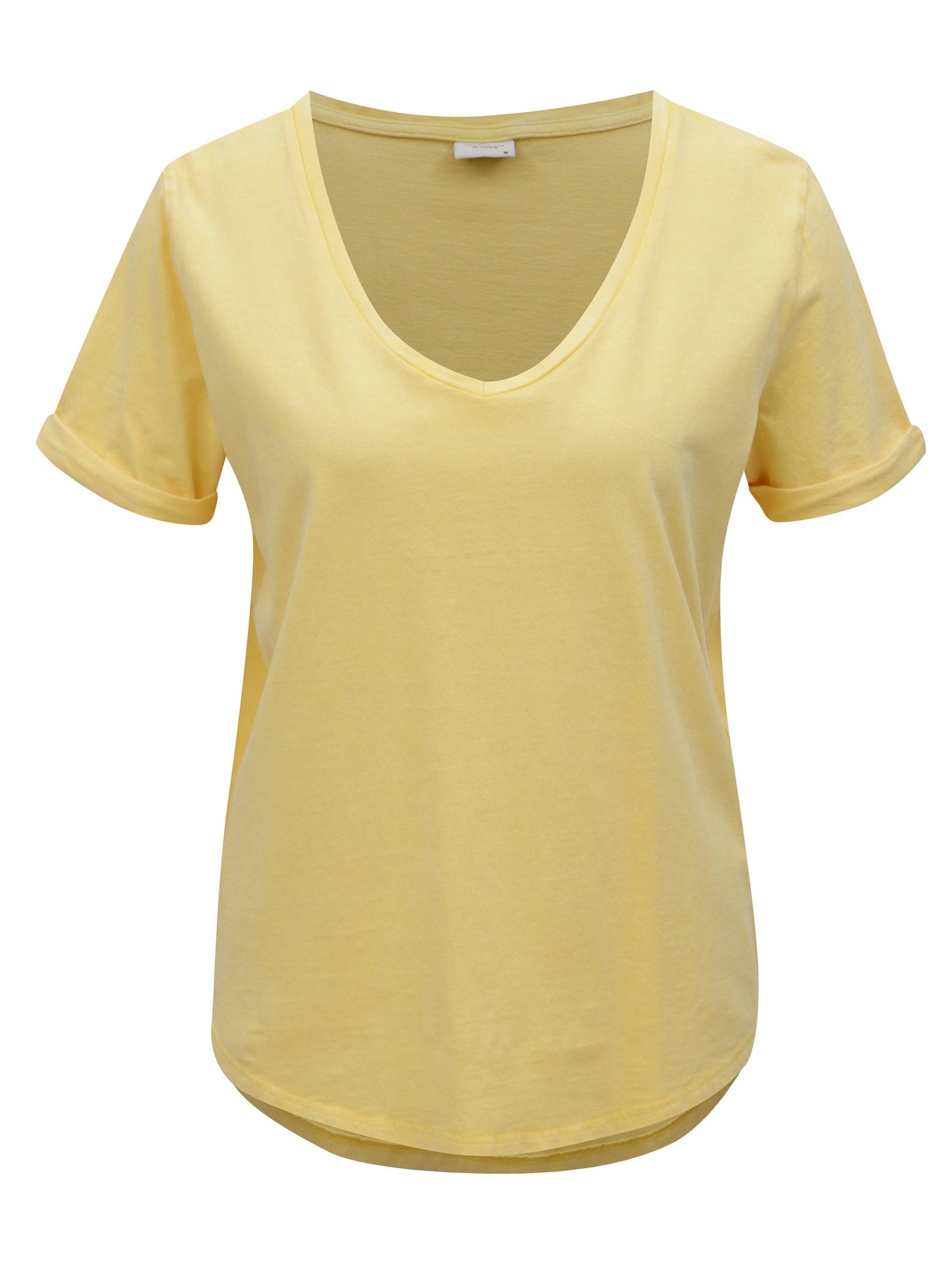 žluté oversize tričko Jacqueline de Yong Darry