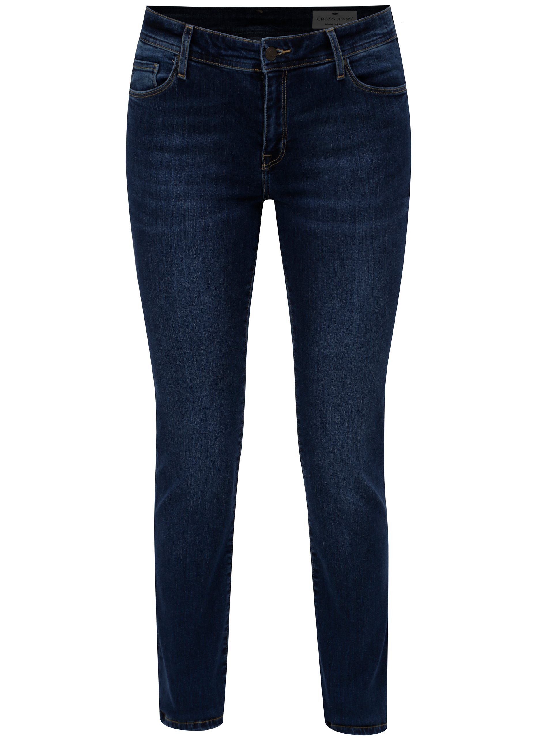 Modré dámské slim džíny Cross Jeans Anya