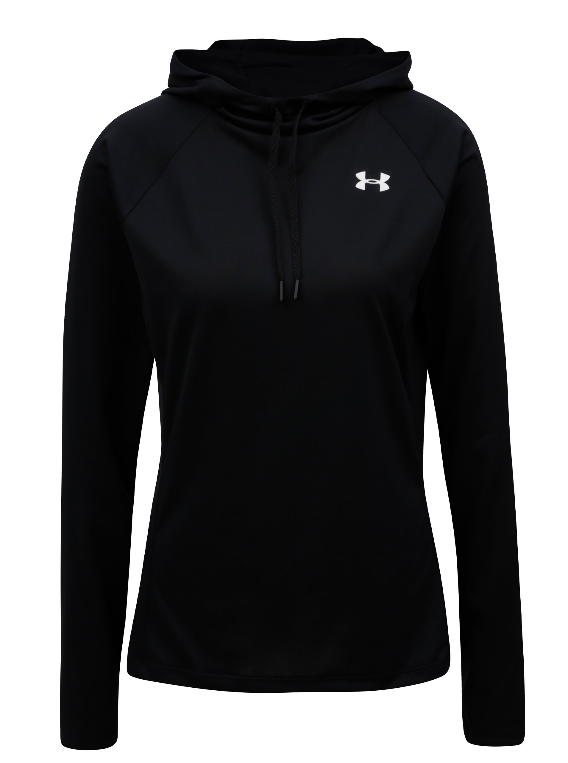 Černá dámská funkční mikina s kapucí Under Armour Hoody