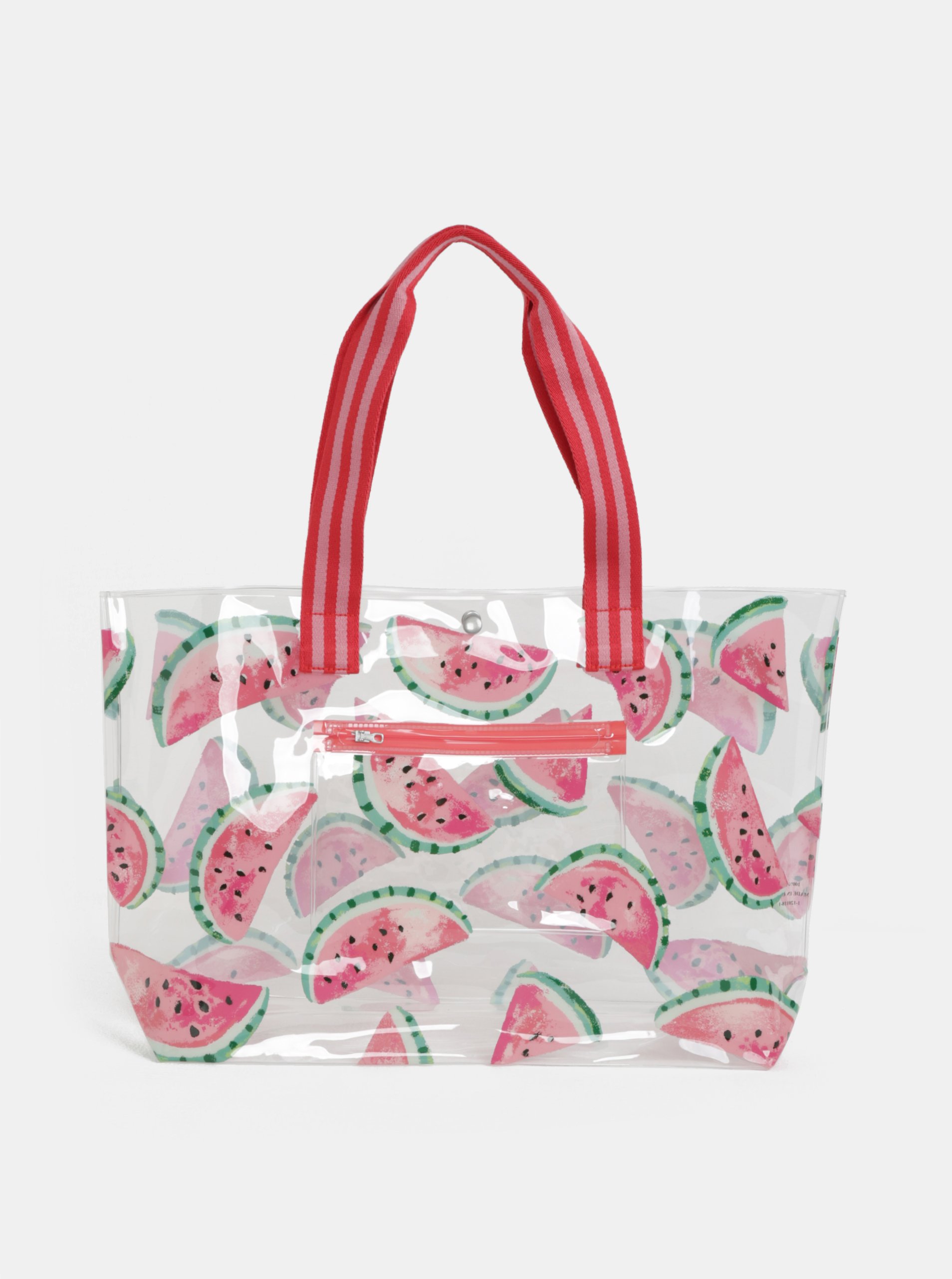 Transparentní plážová taška s motivem melounů Cath Kidston