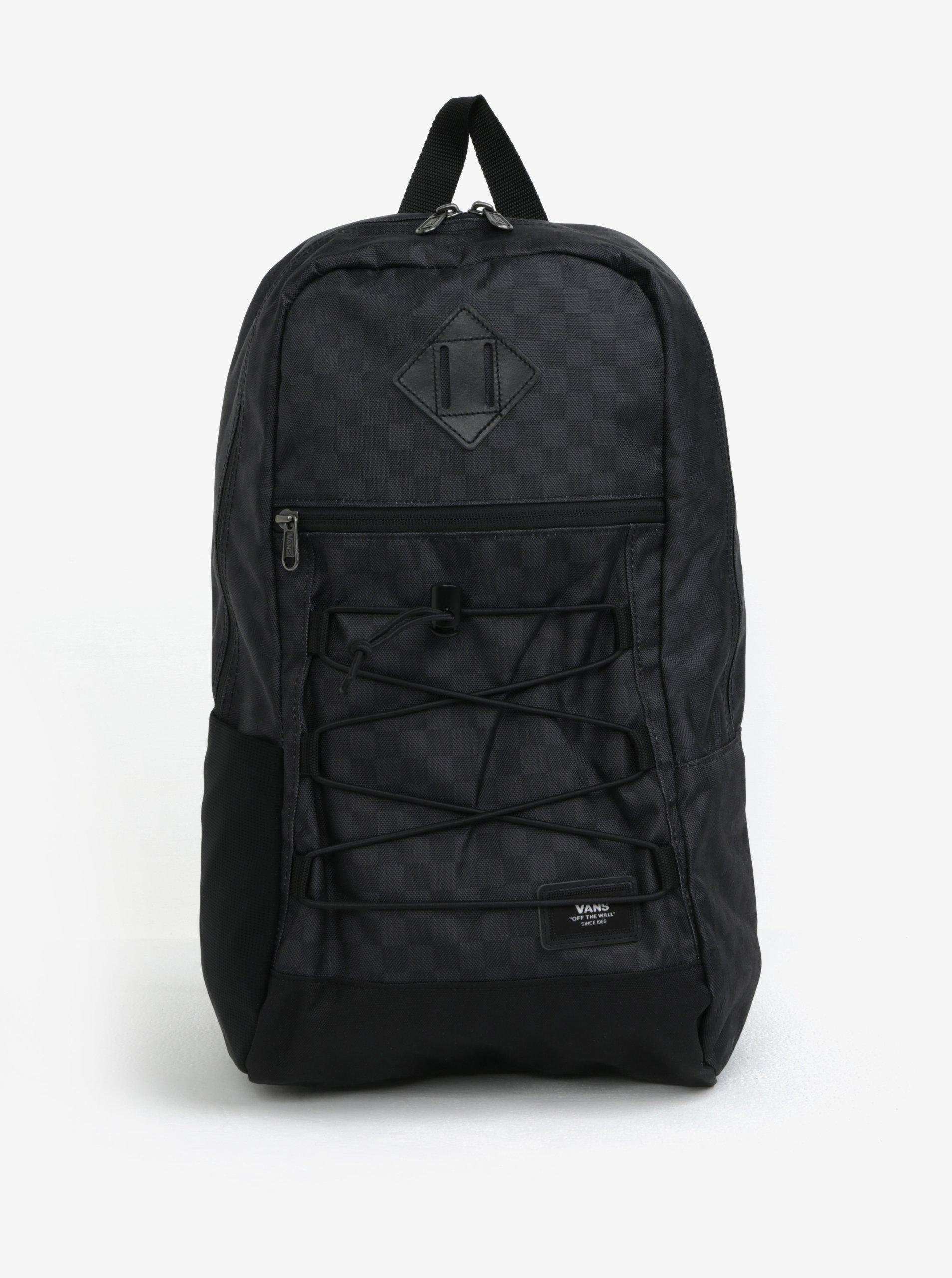 Tmavě šedý pánský batoh s jemným vzorem VANS Snag 18 l