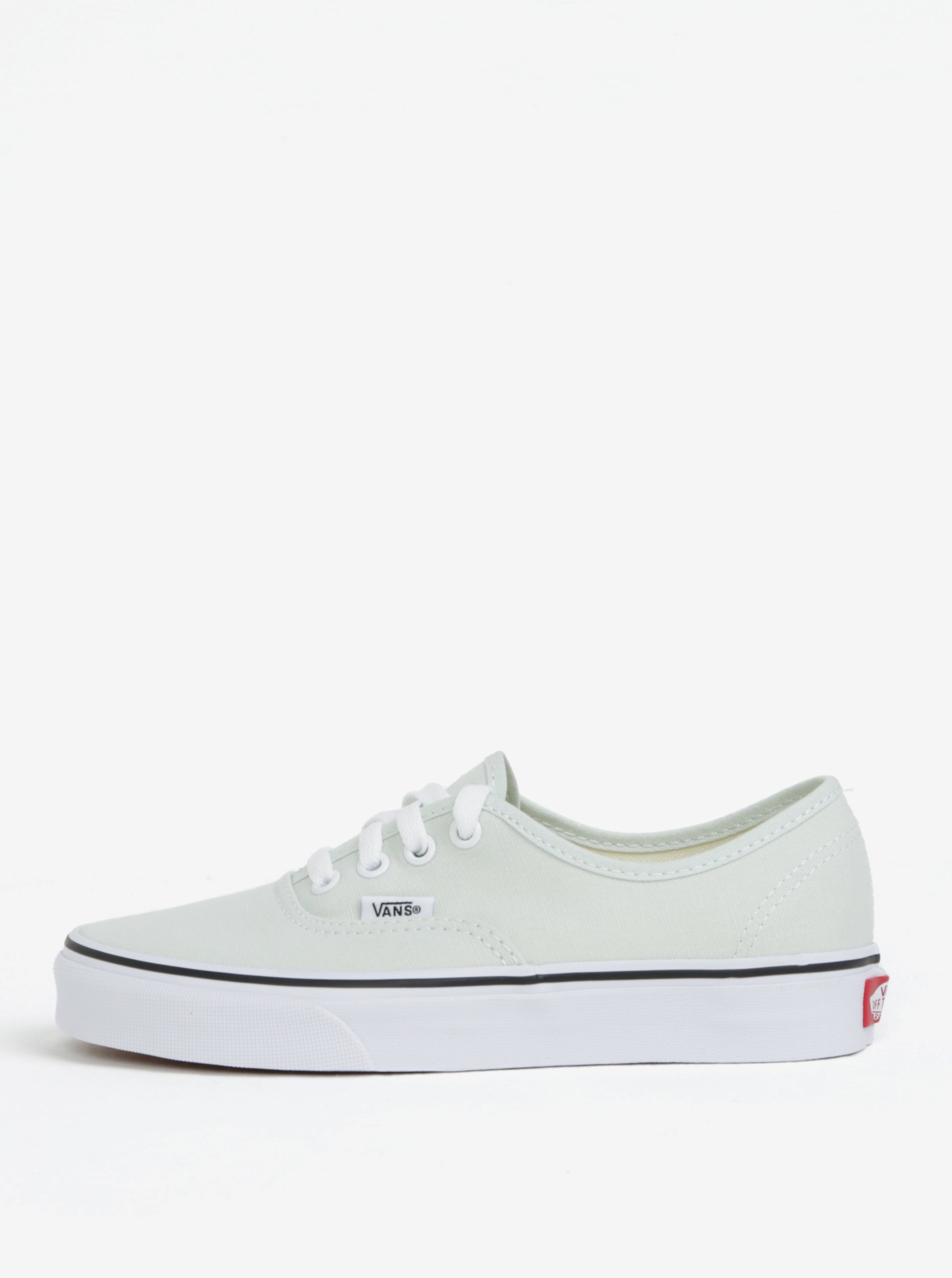 Světle zelené dámské tenisky VANS Authentic
