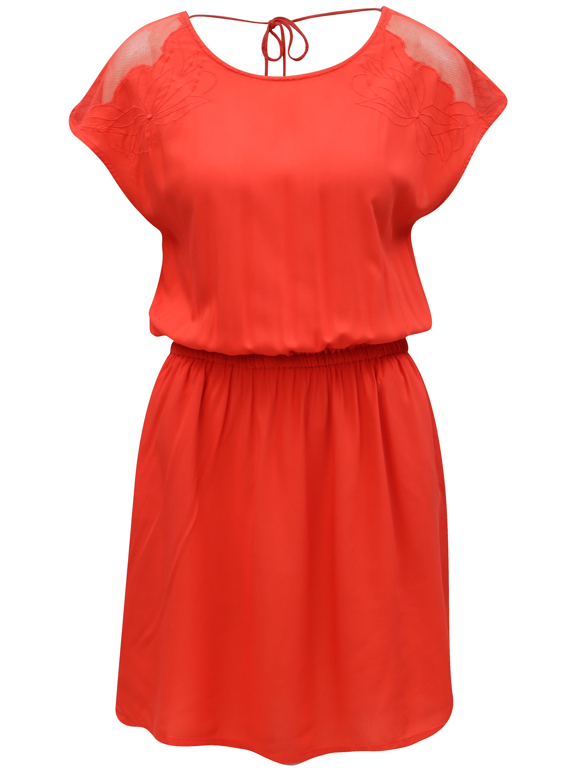 Červené šaty VERO MODA Malva