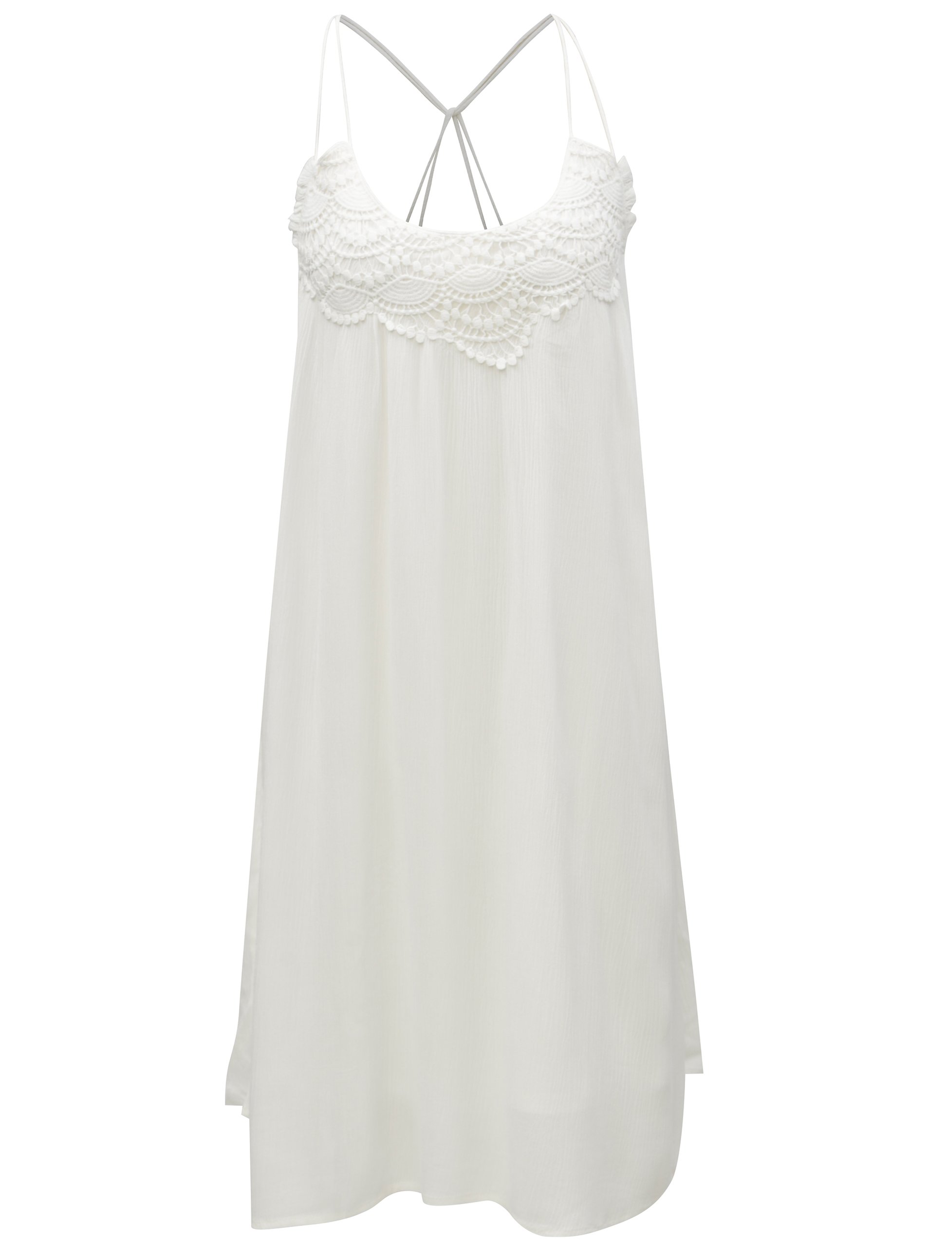 Bílé šaty VERO MODA Fiona
