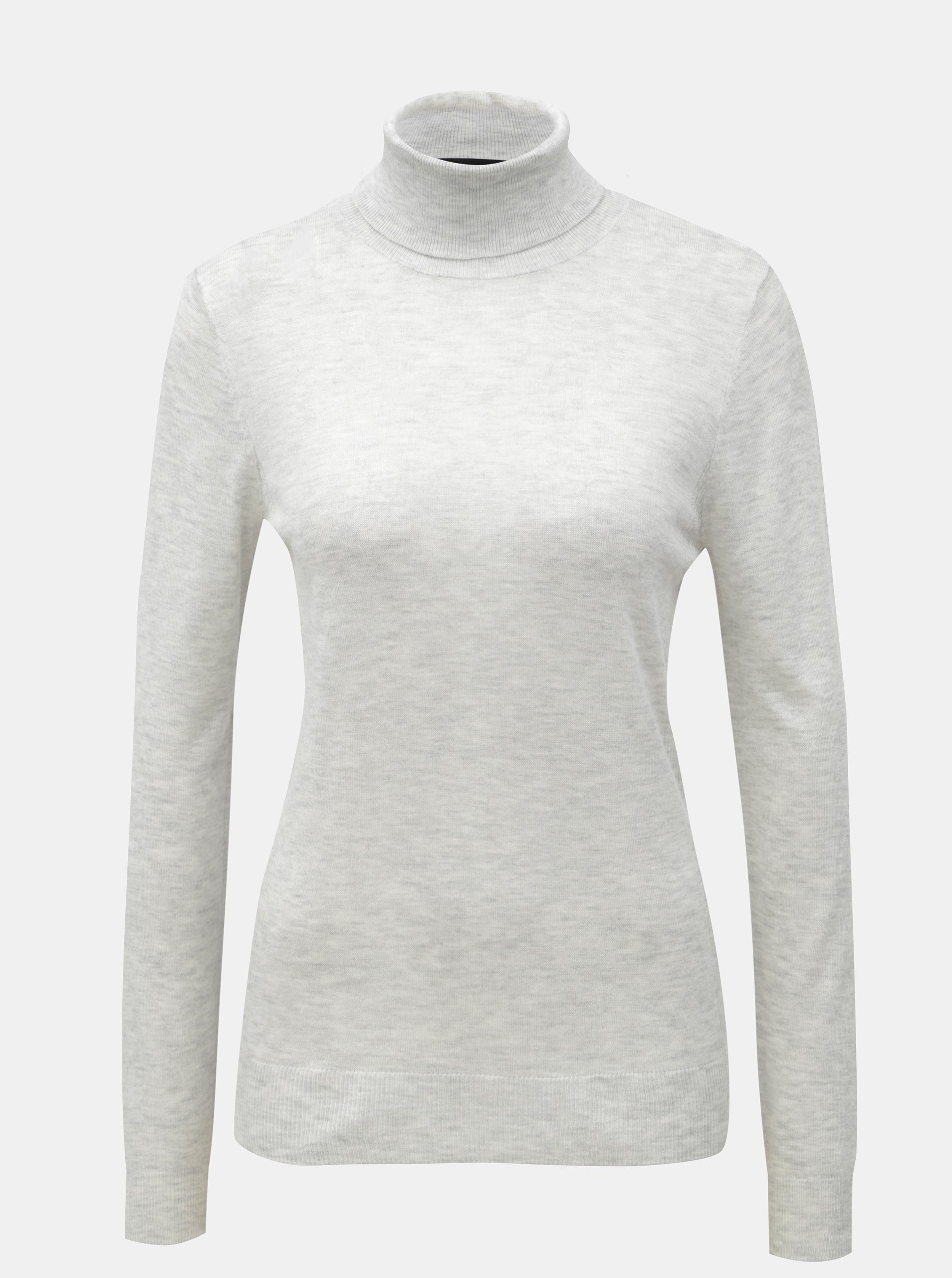 Šedý žíhaný rolák VERO MODA Ellie