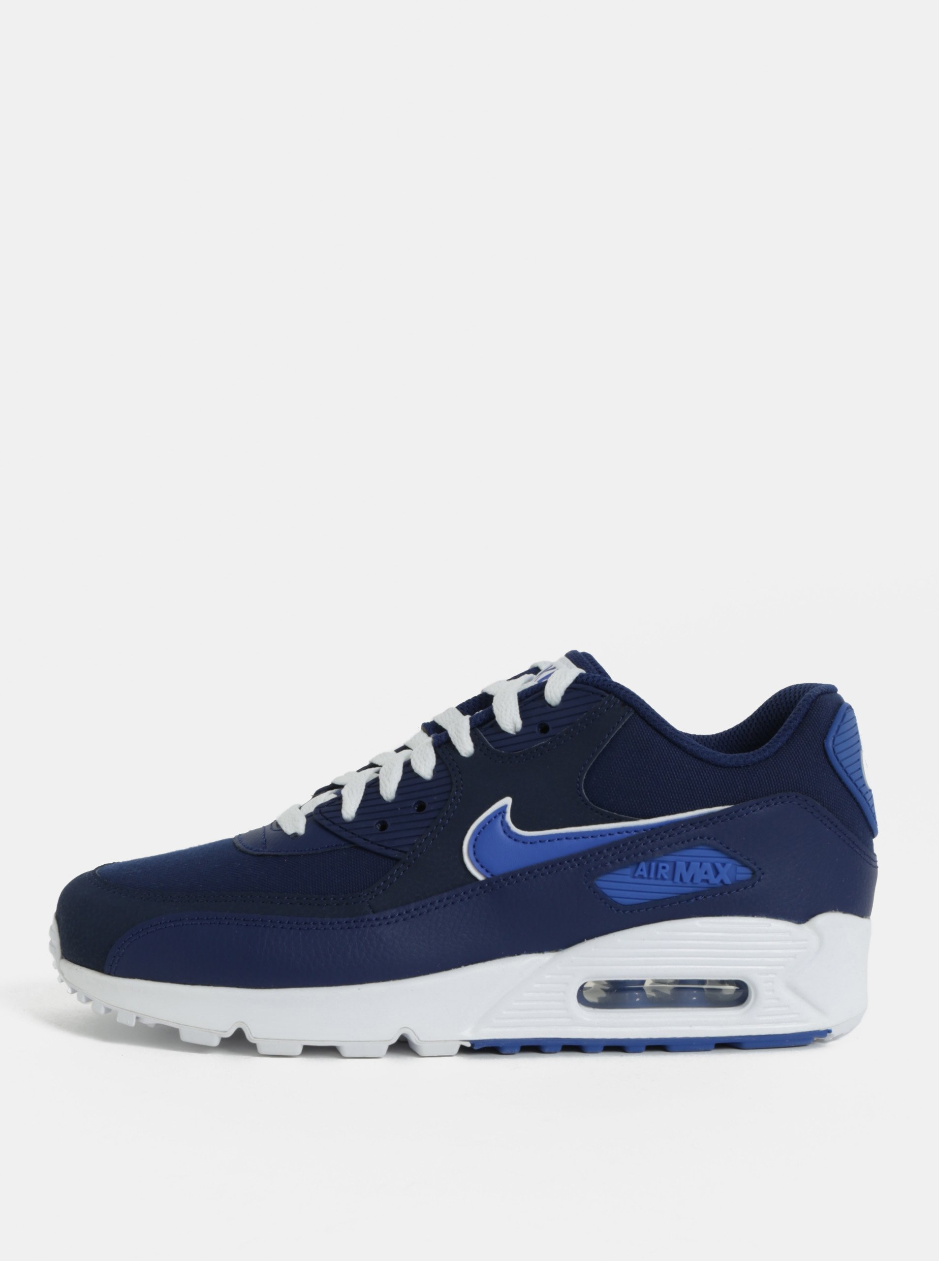 Modré pánské kožené tenisky Nike Air Max '90 Essential
