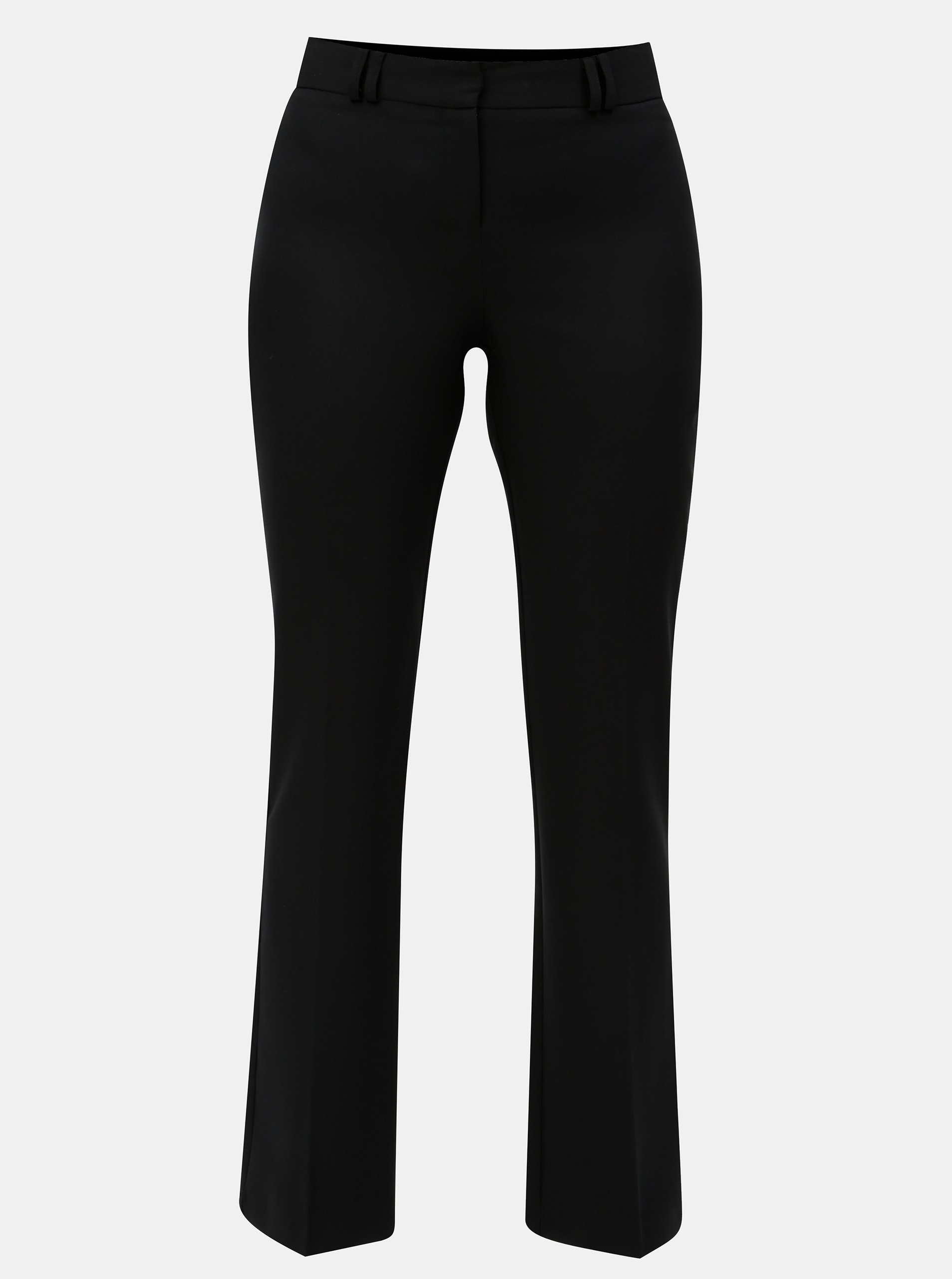 Černé společenské kalhoty s puky Dorothy Perkins