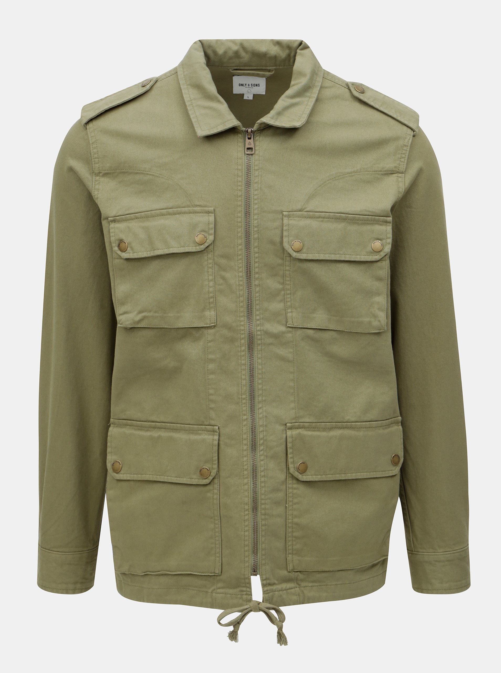 Khaki bunda s kapsami ONLY & SONS Adler