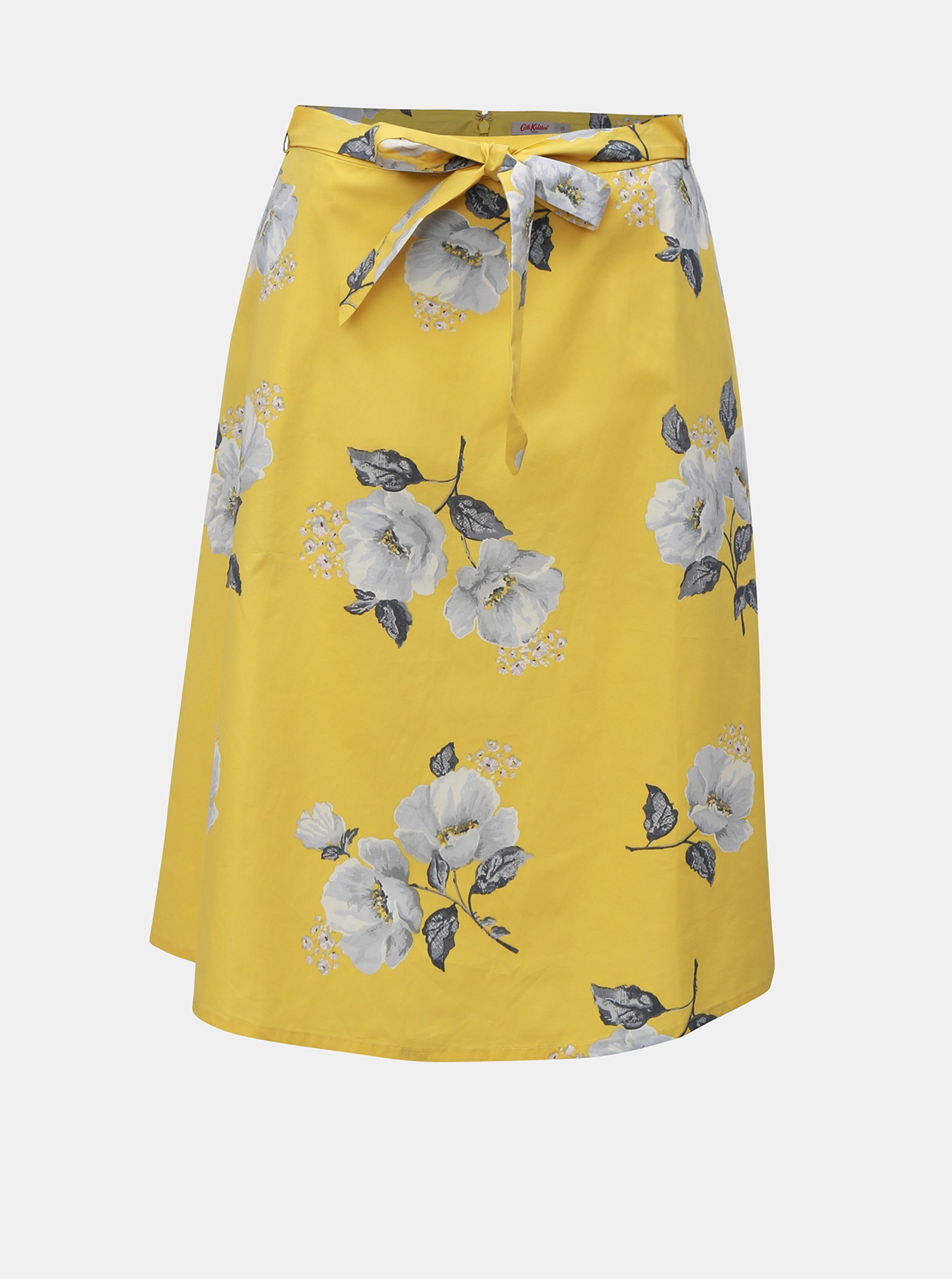 Žlutá dámská květovaná sukně Cath Kidston