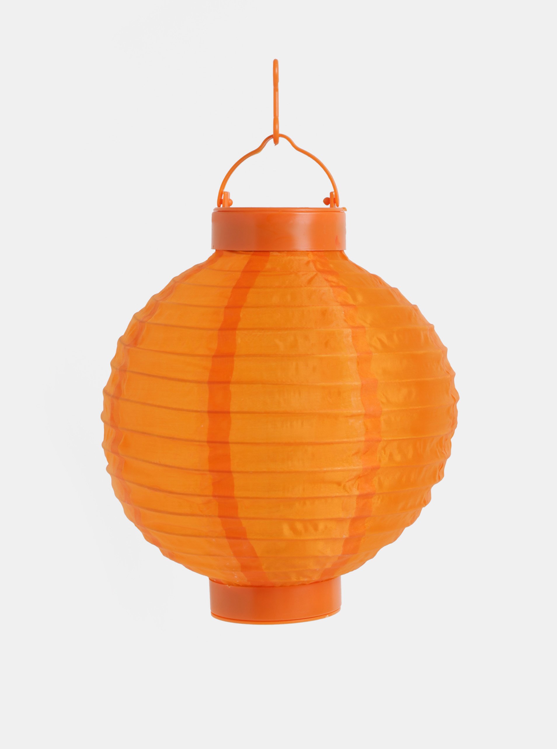 Oranžový solární lampión Kaemingk