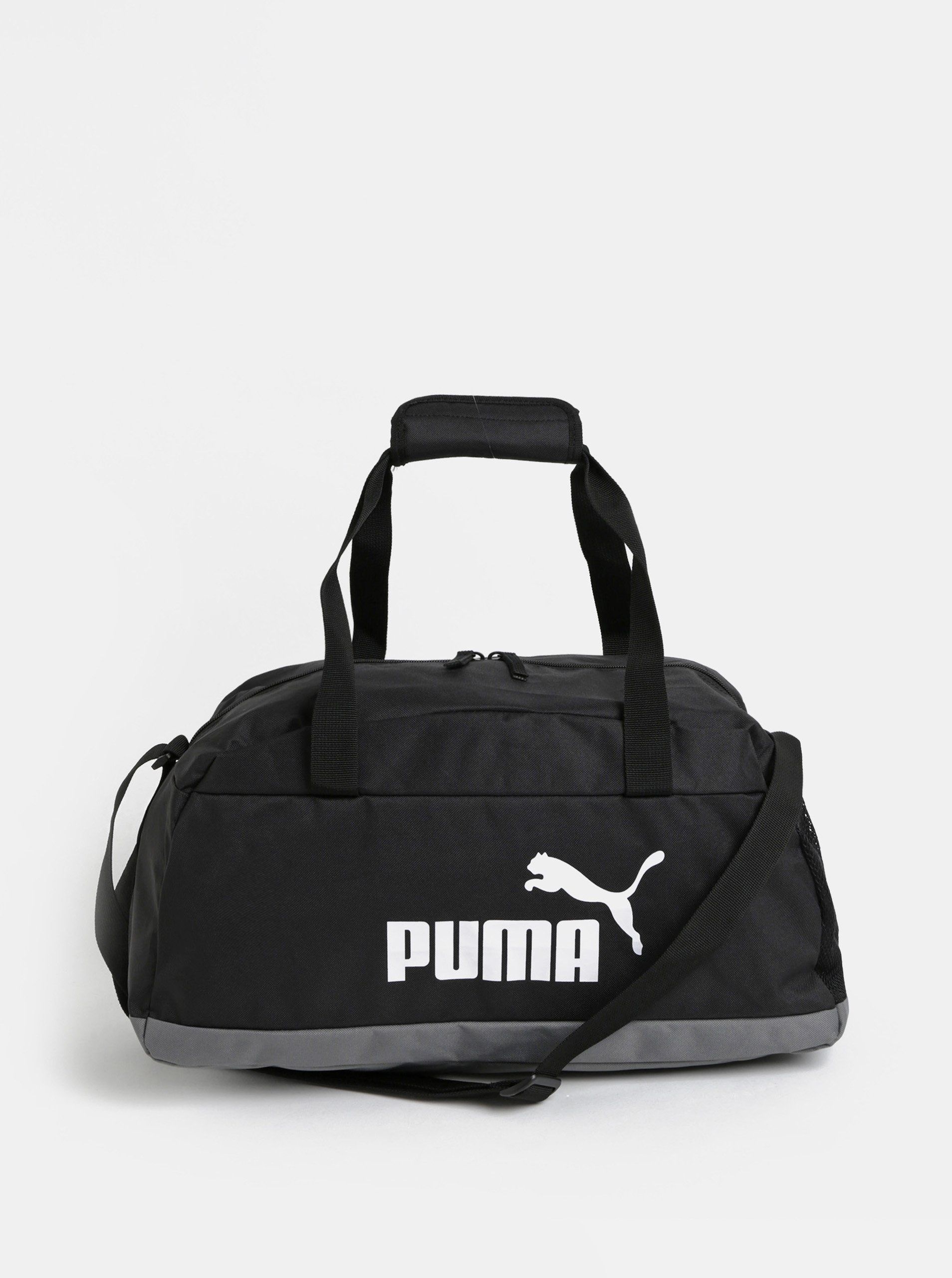 Černá sportovní taška s potiskem Puma