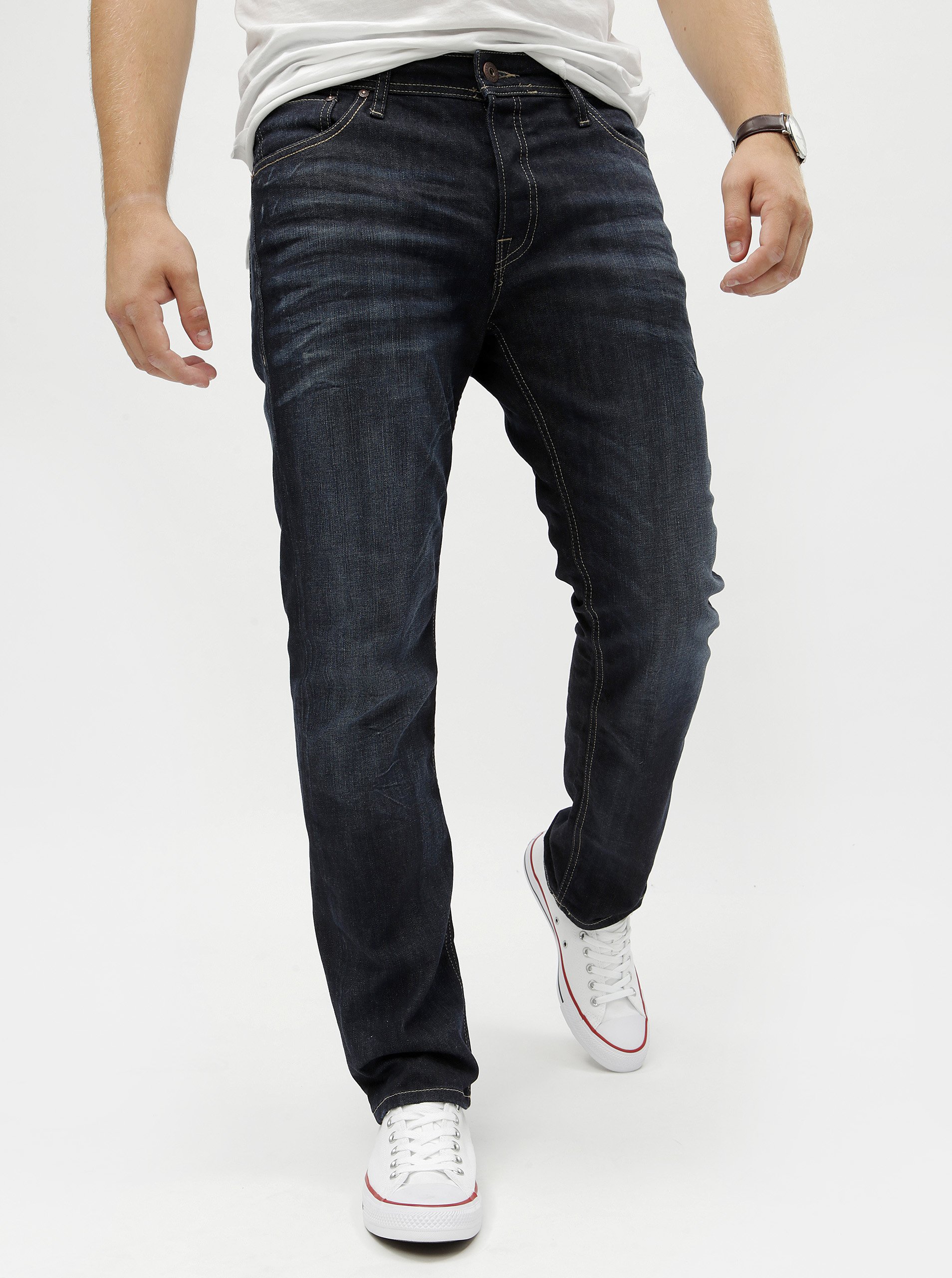 Modré džíny Jack & Jones Clark Original