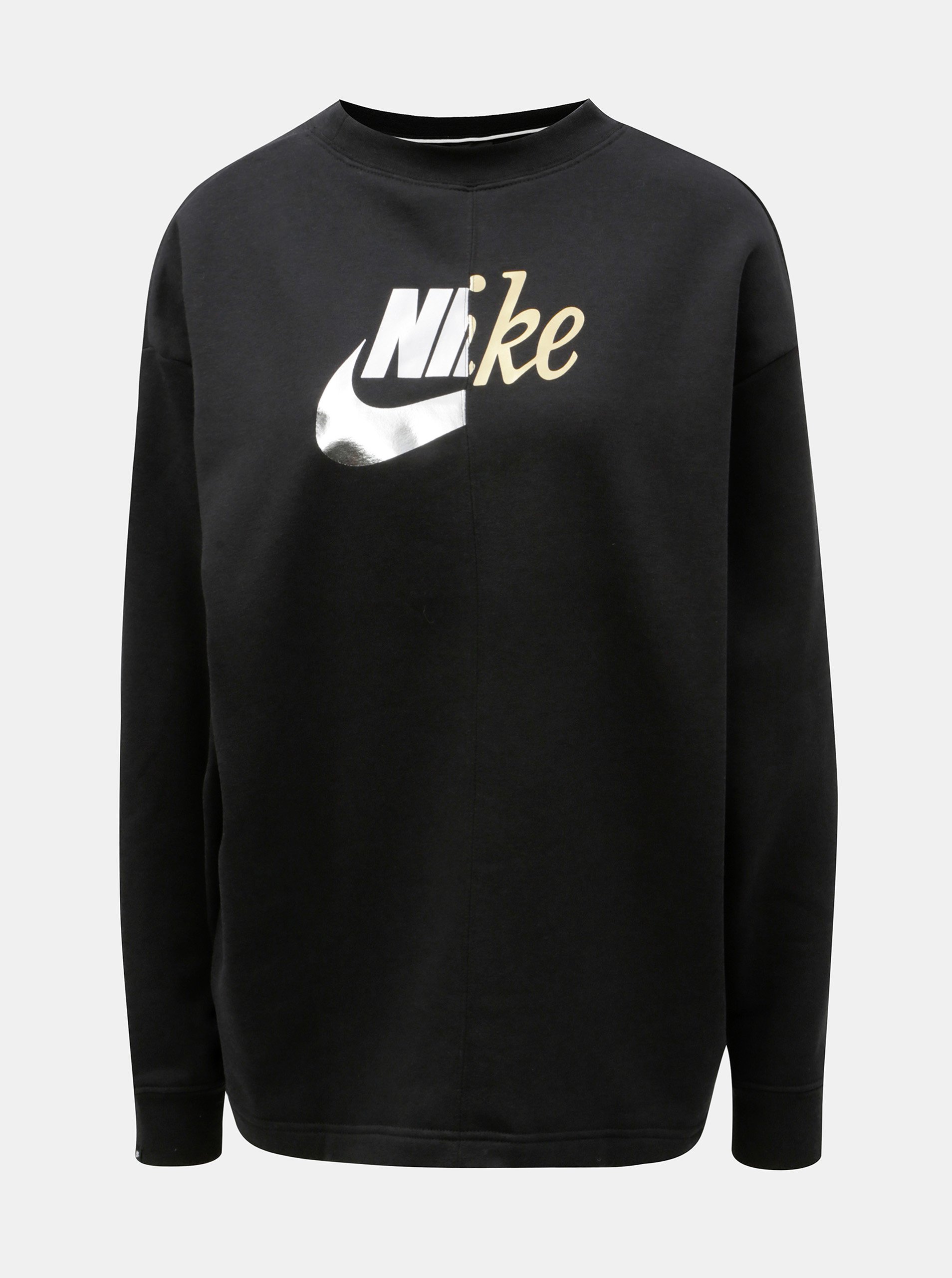 Černá dámská loose fit mikina Nike