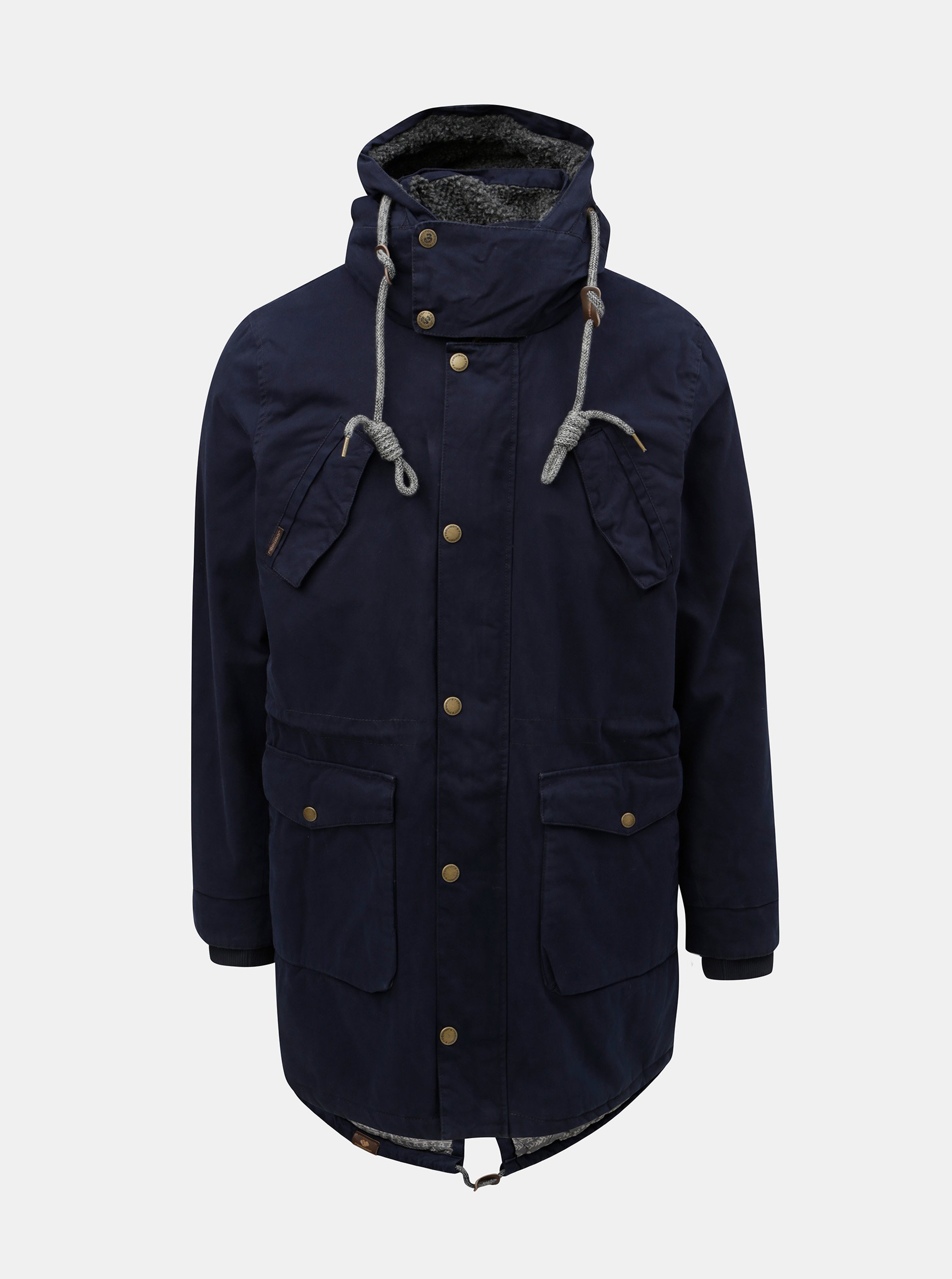 Tmavě modrá pánská zimní parka Ragwear
