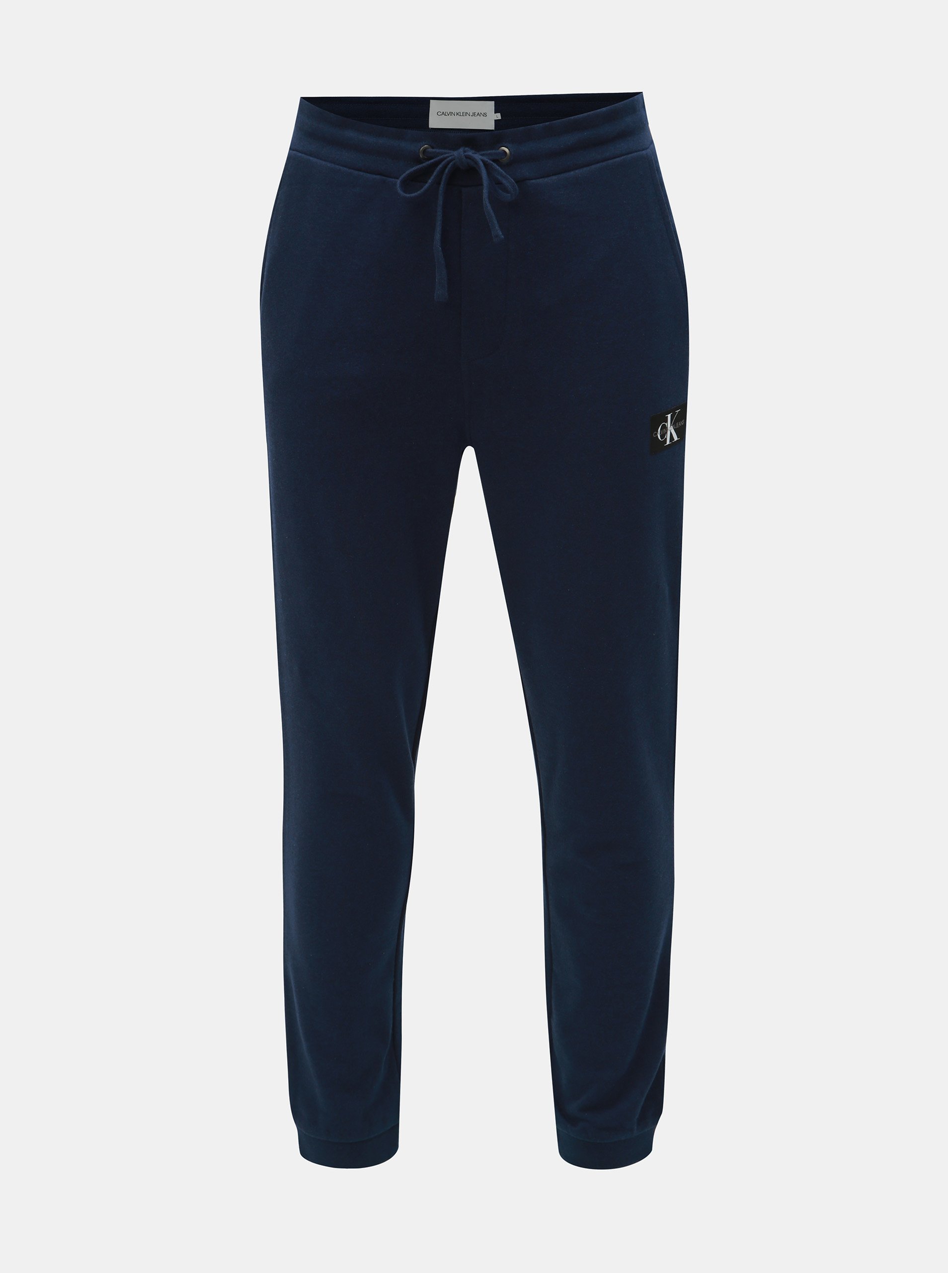 Tmavě modré pánské tepláky Calvin Klein Jeans
