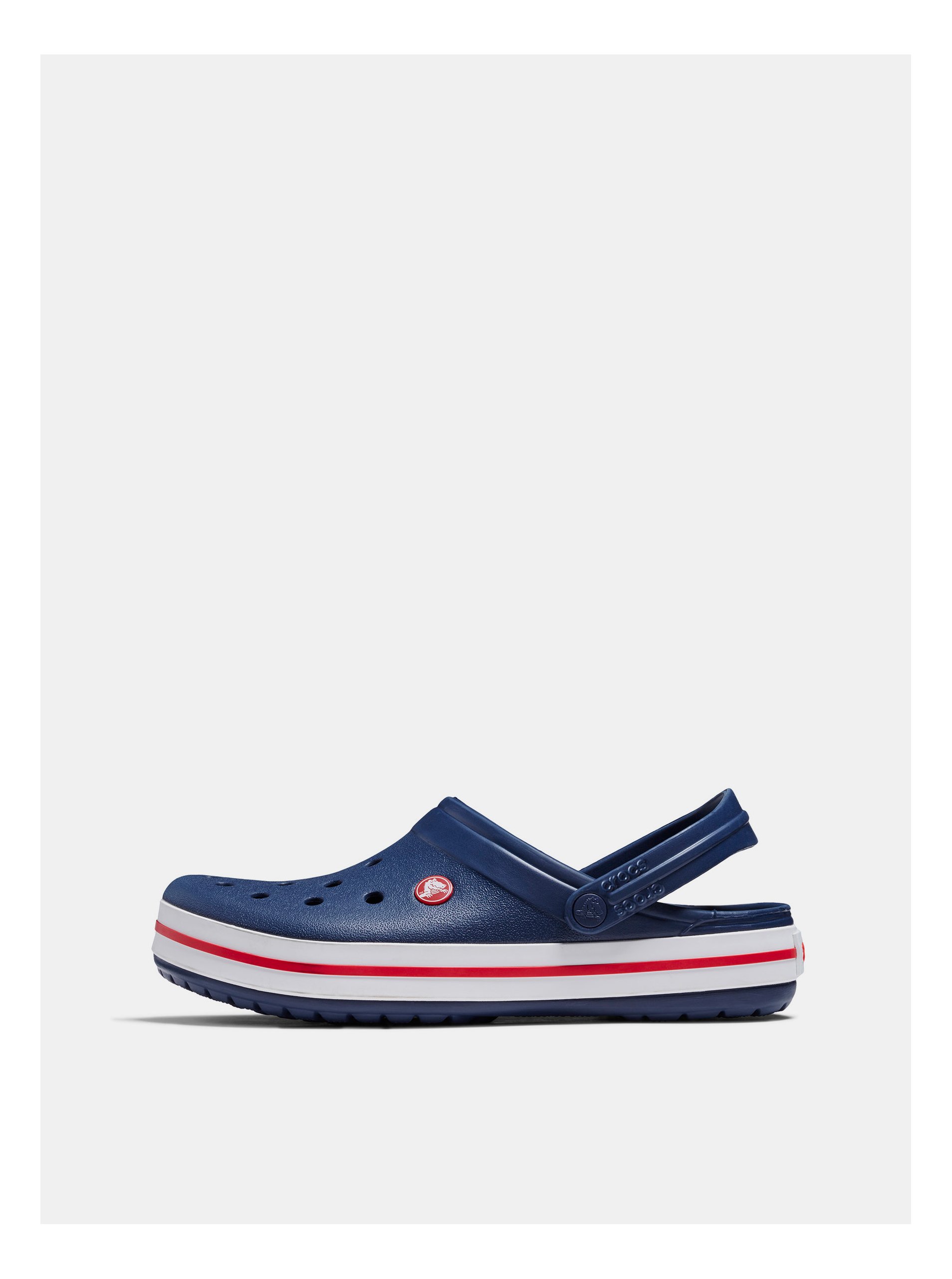 Tmavě modré pánské pantofle Crocs Crocbands