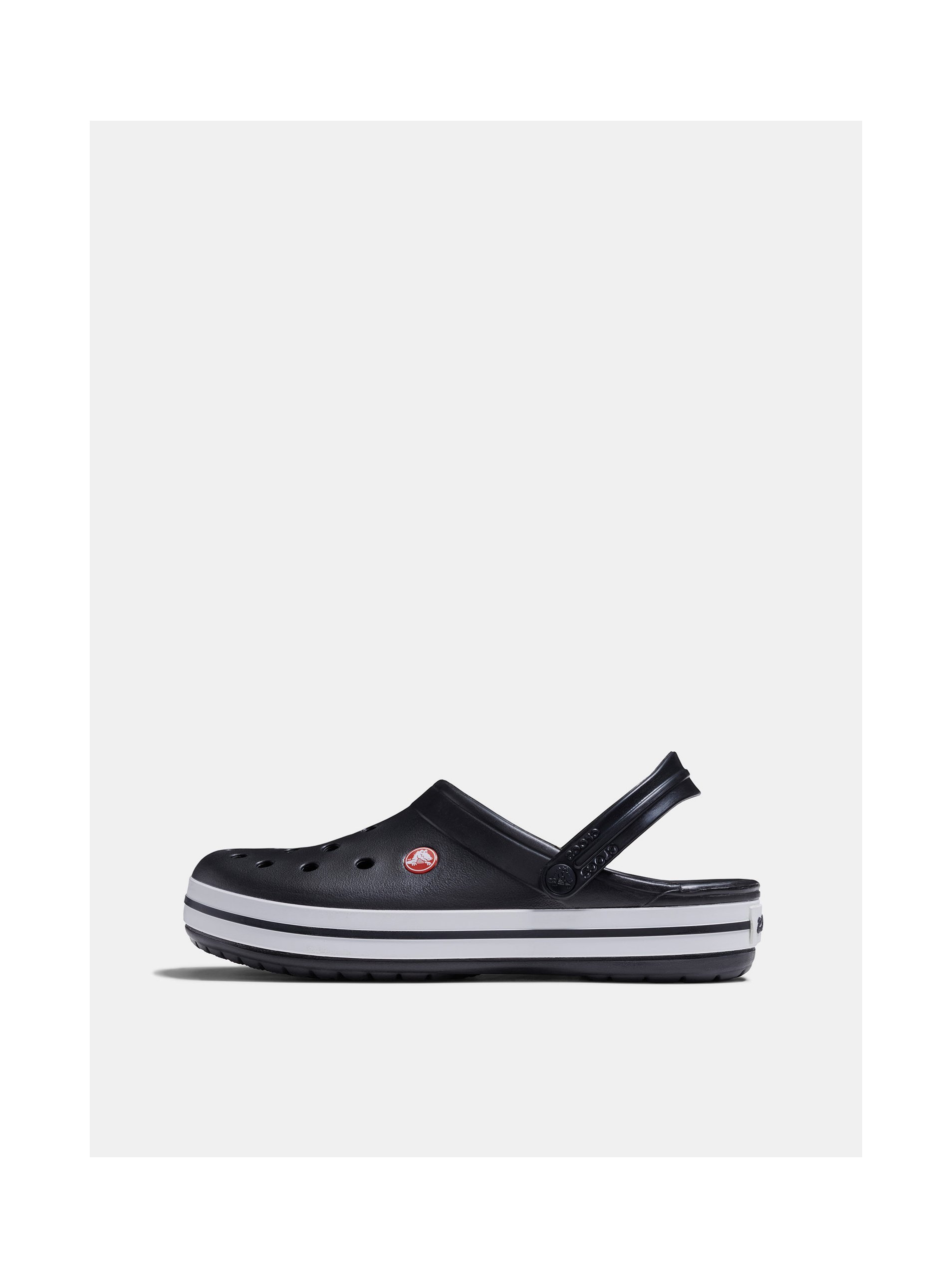 Černé pánské pantofle Crocs Crocband