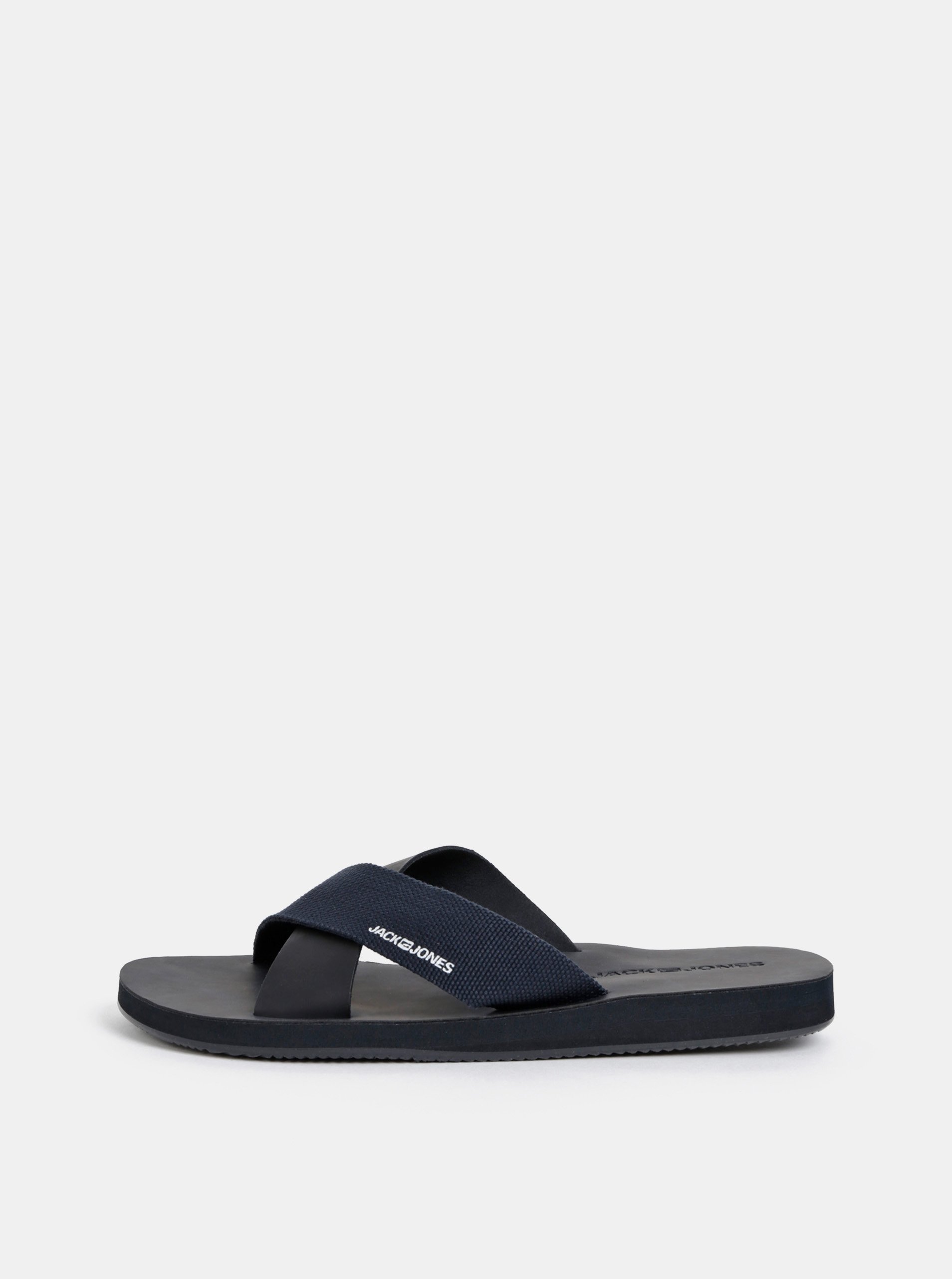 Černé pánské pantofle Jack & Jones Nova
