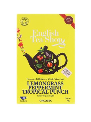 Čaj English Tea Shop Citrónová Tráva, Mango & Tropické Ovocie Bio