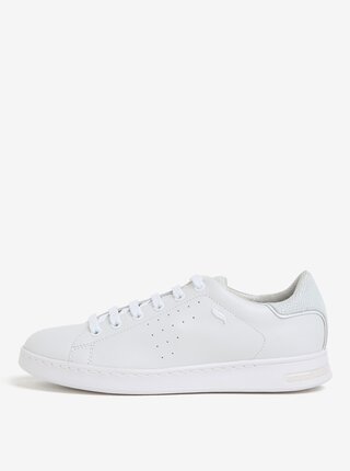 Pantofi sport albi cu model delicat pentru femei Geox Jaysen